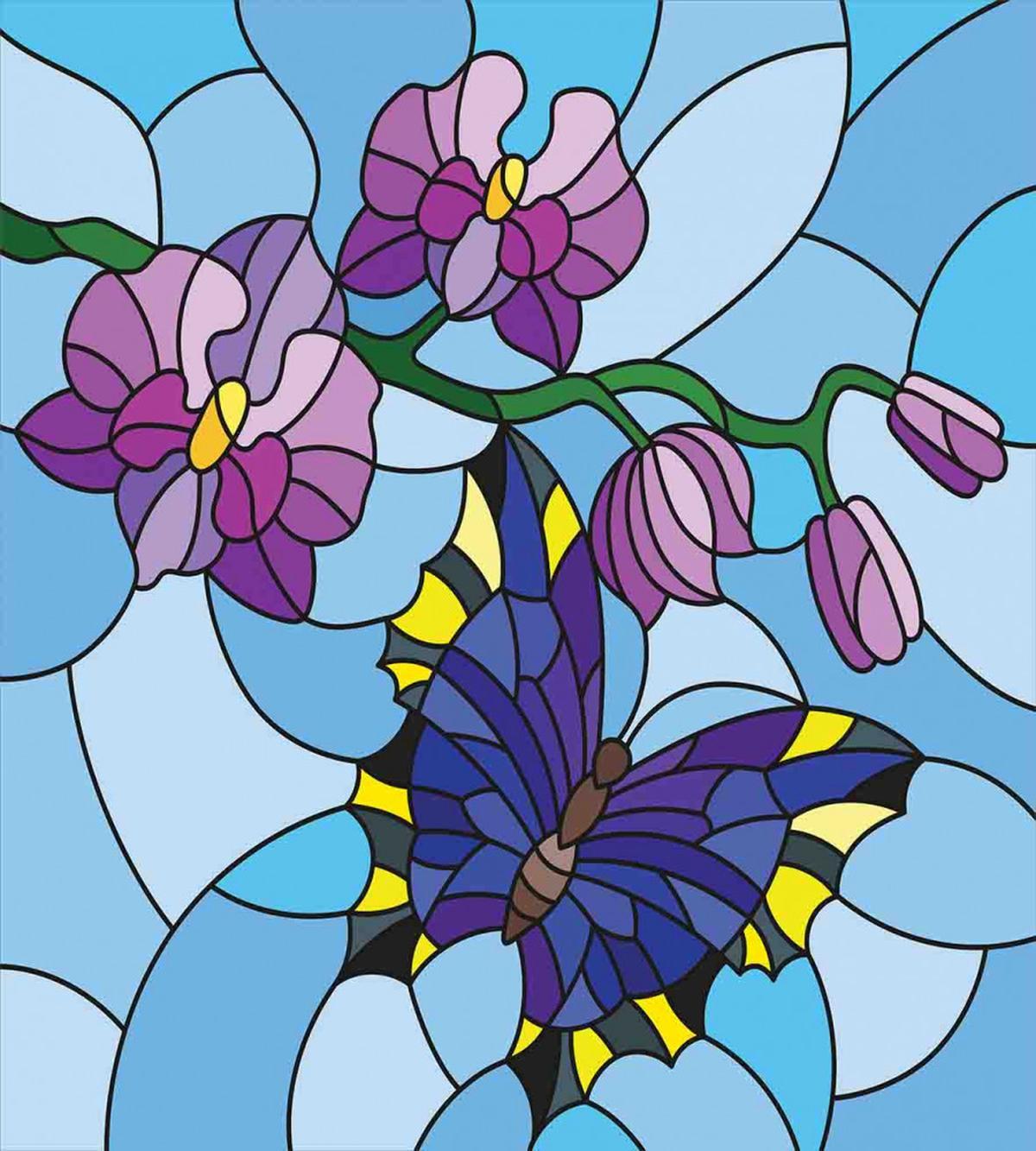 Mosaic Fractal Floral — Pattern