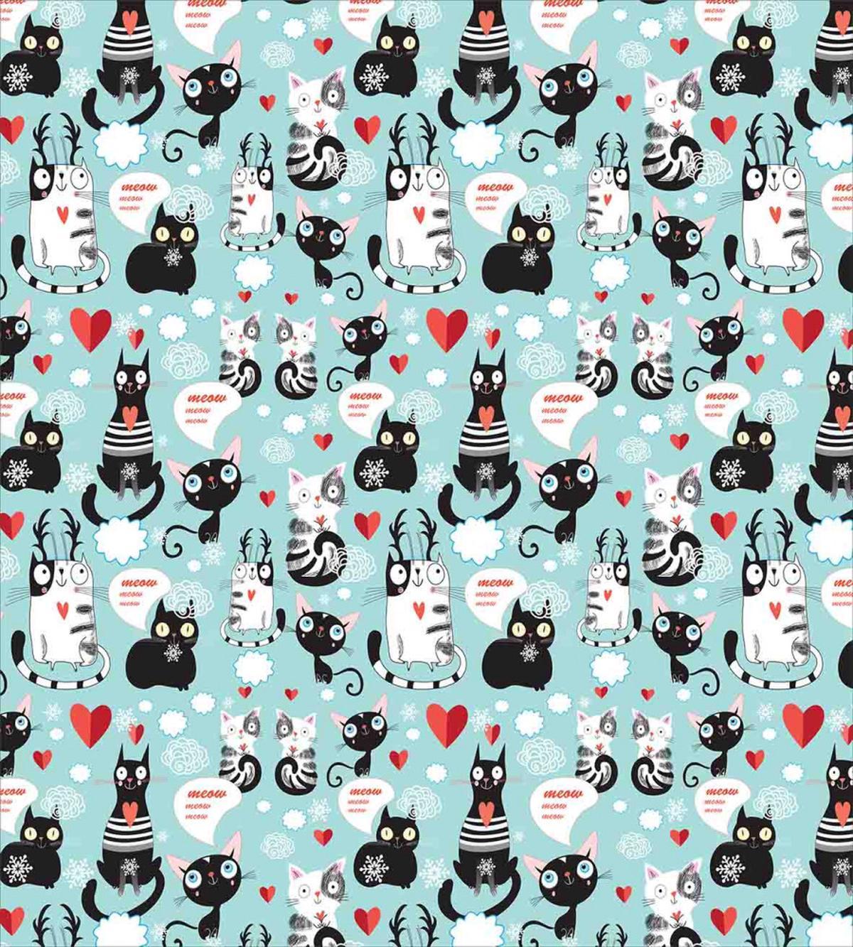 Kitties Love Daydreaming — Pattern