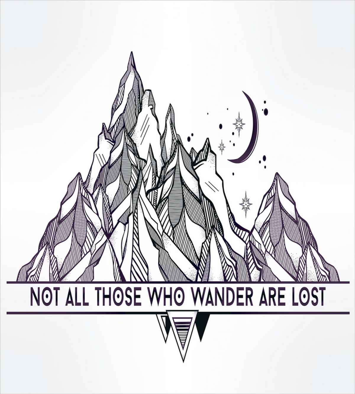 Geometrical Mountains — Pattern