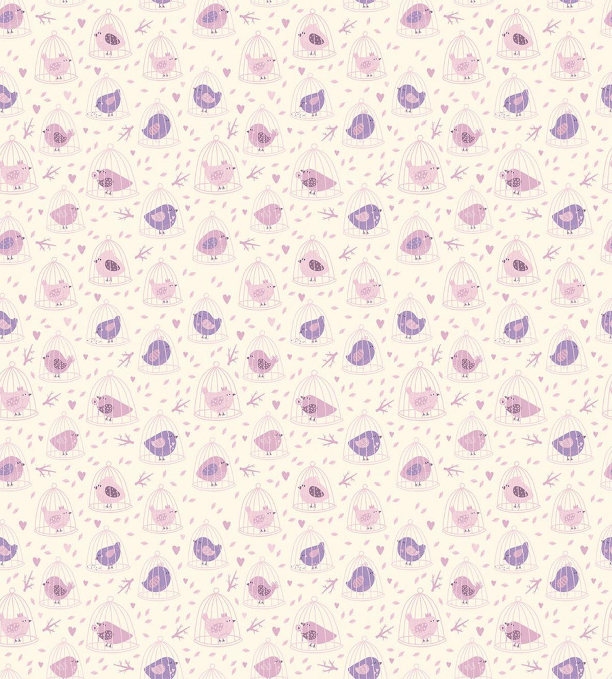 Birds in Cages Love — Pattern