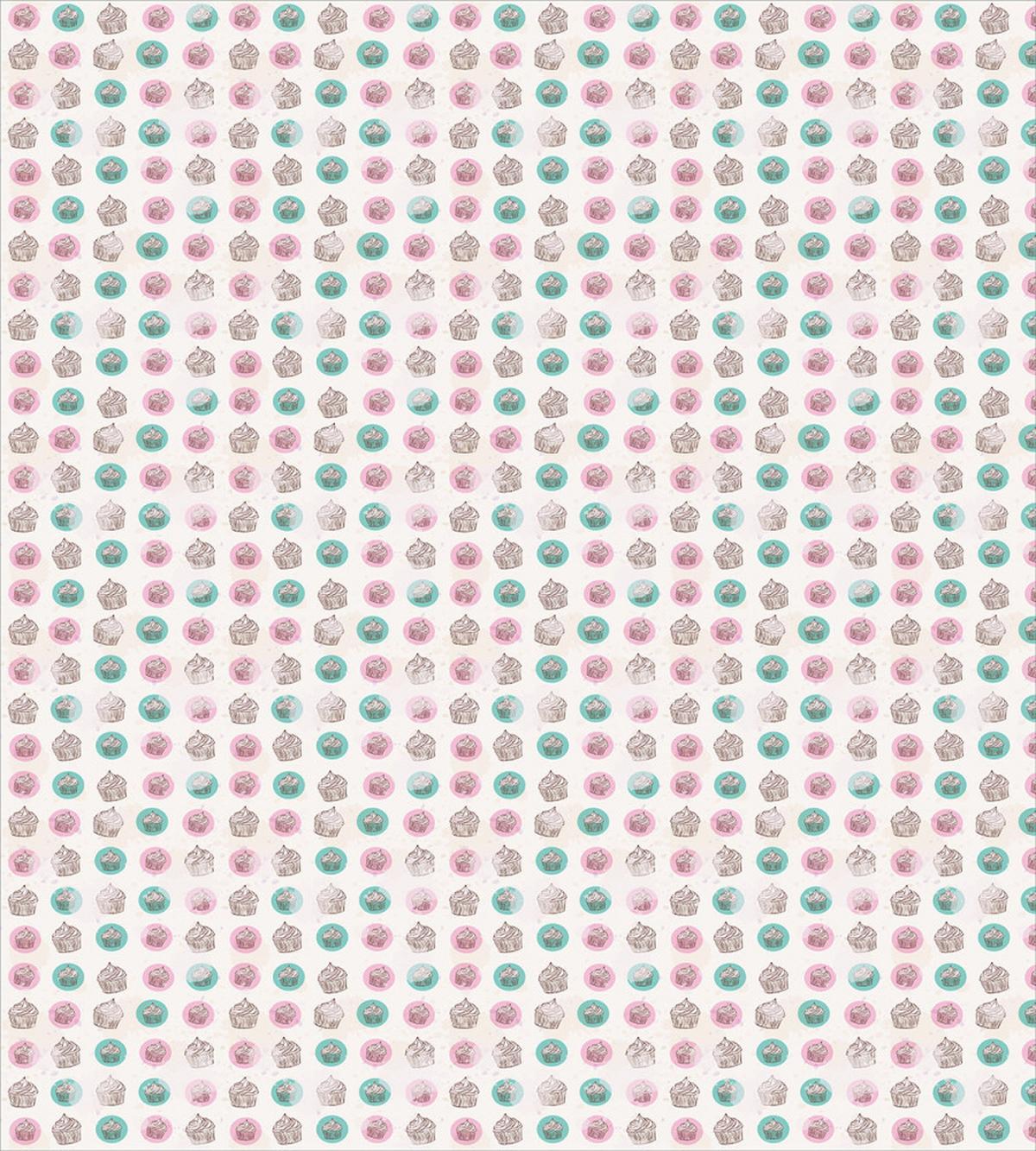 Creamy Cupcakes in Rounds — Pattern