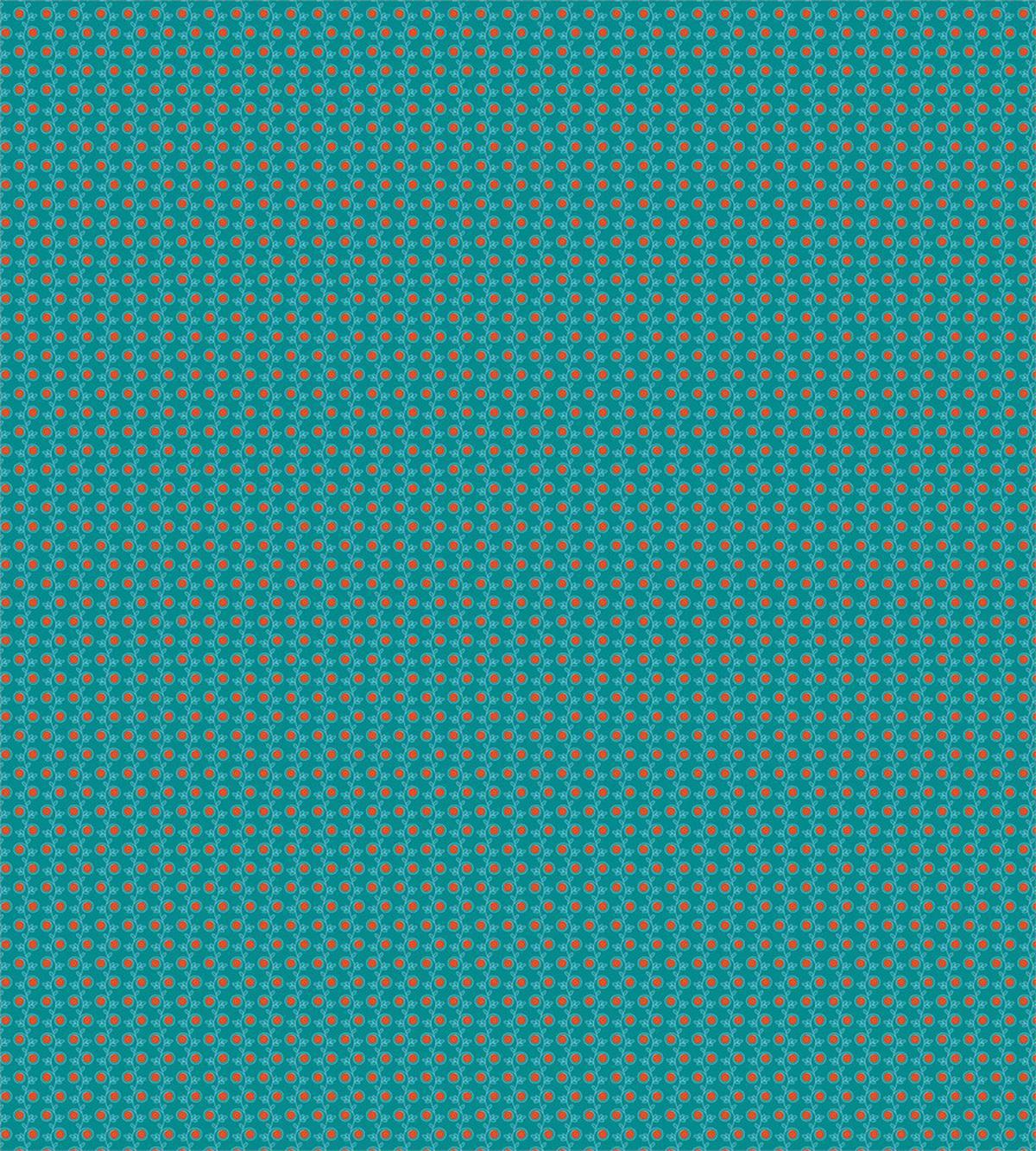 Swirls and Flowers — Pattern