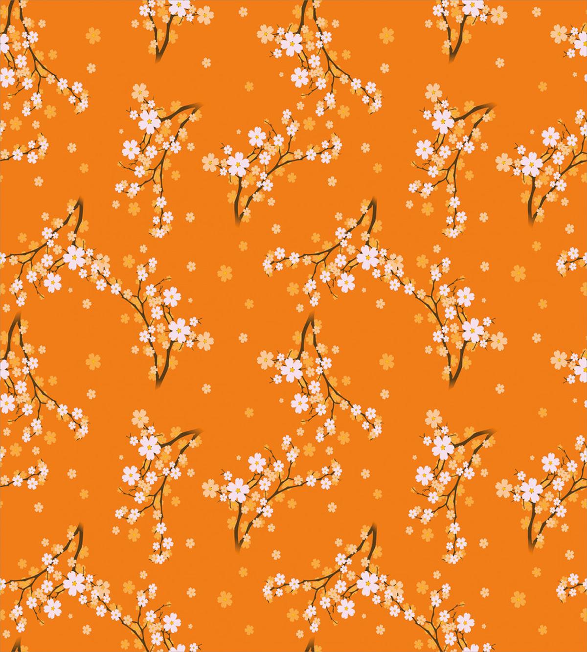 Cherry Tree Blossoms — Pattern