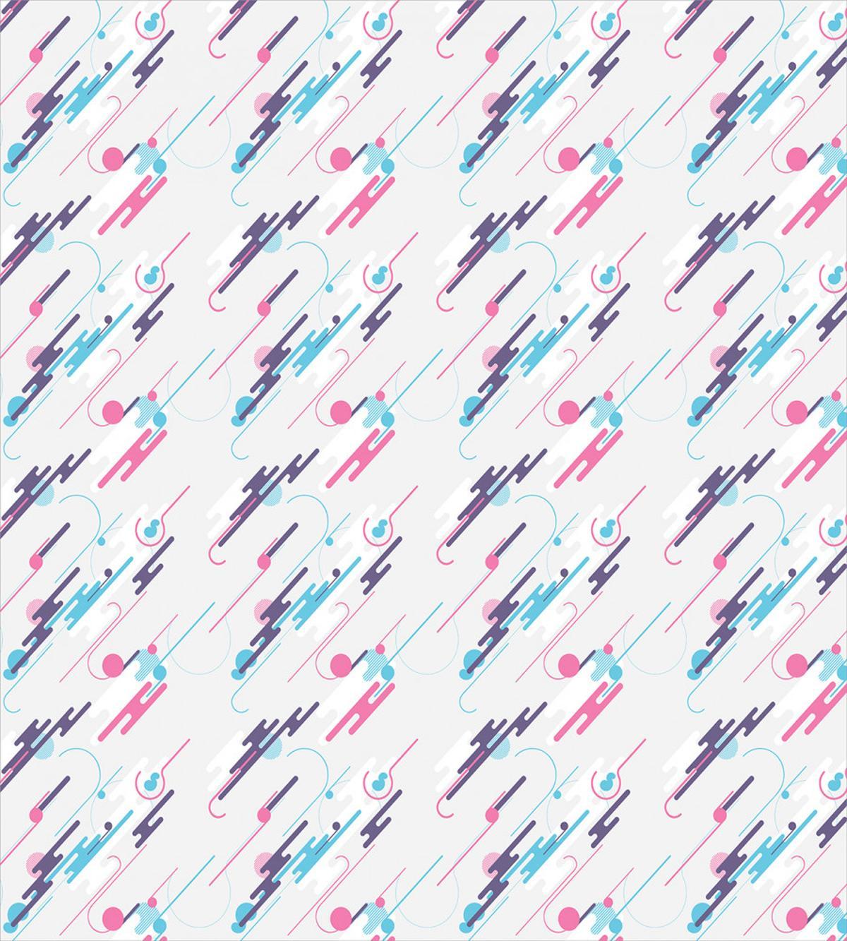 Eighties Style Futuristic — Pattern
