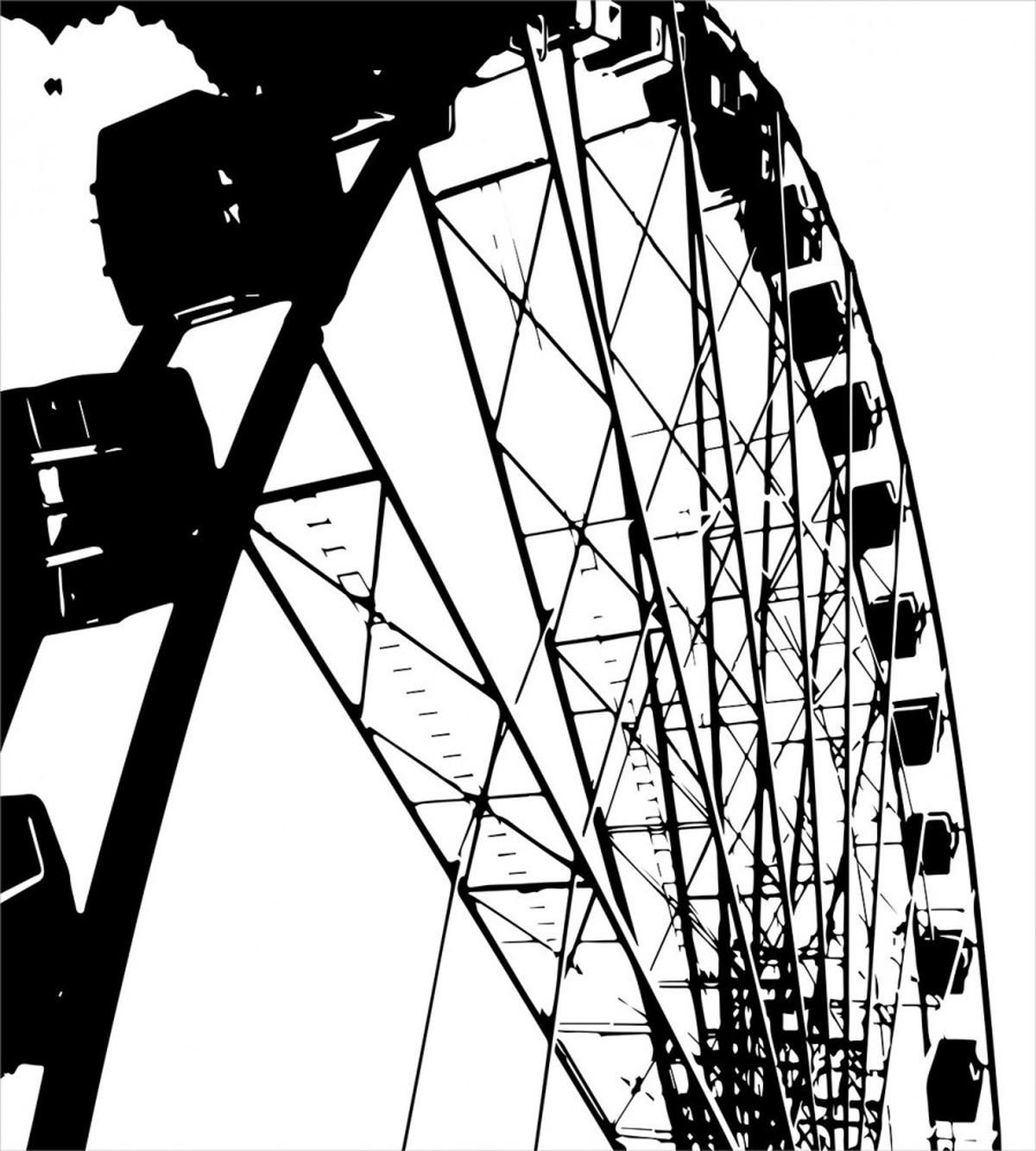 Close up Fair Ride — Pattern