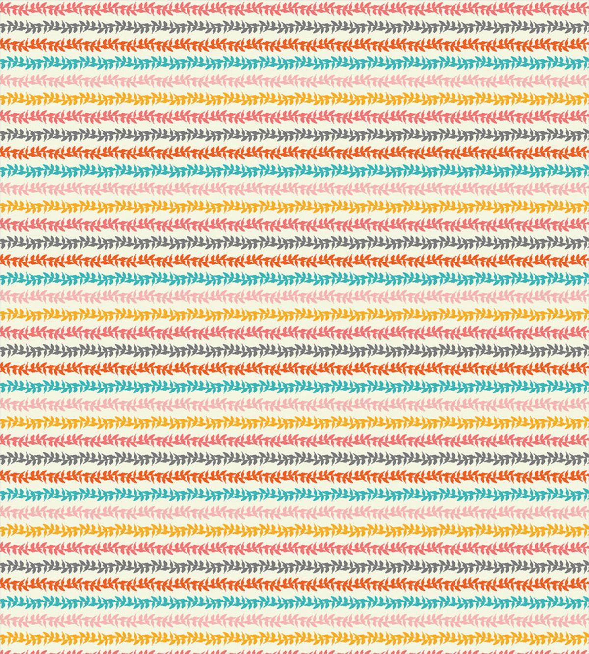 Horizontal Leafy Branches — Pattern