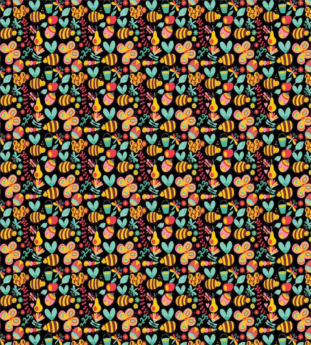 Graphic Summer Composition — Pattern