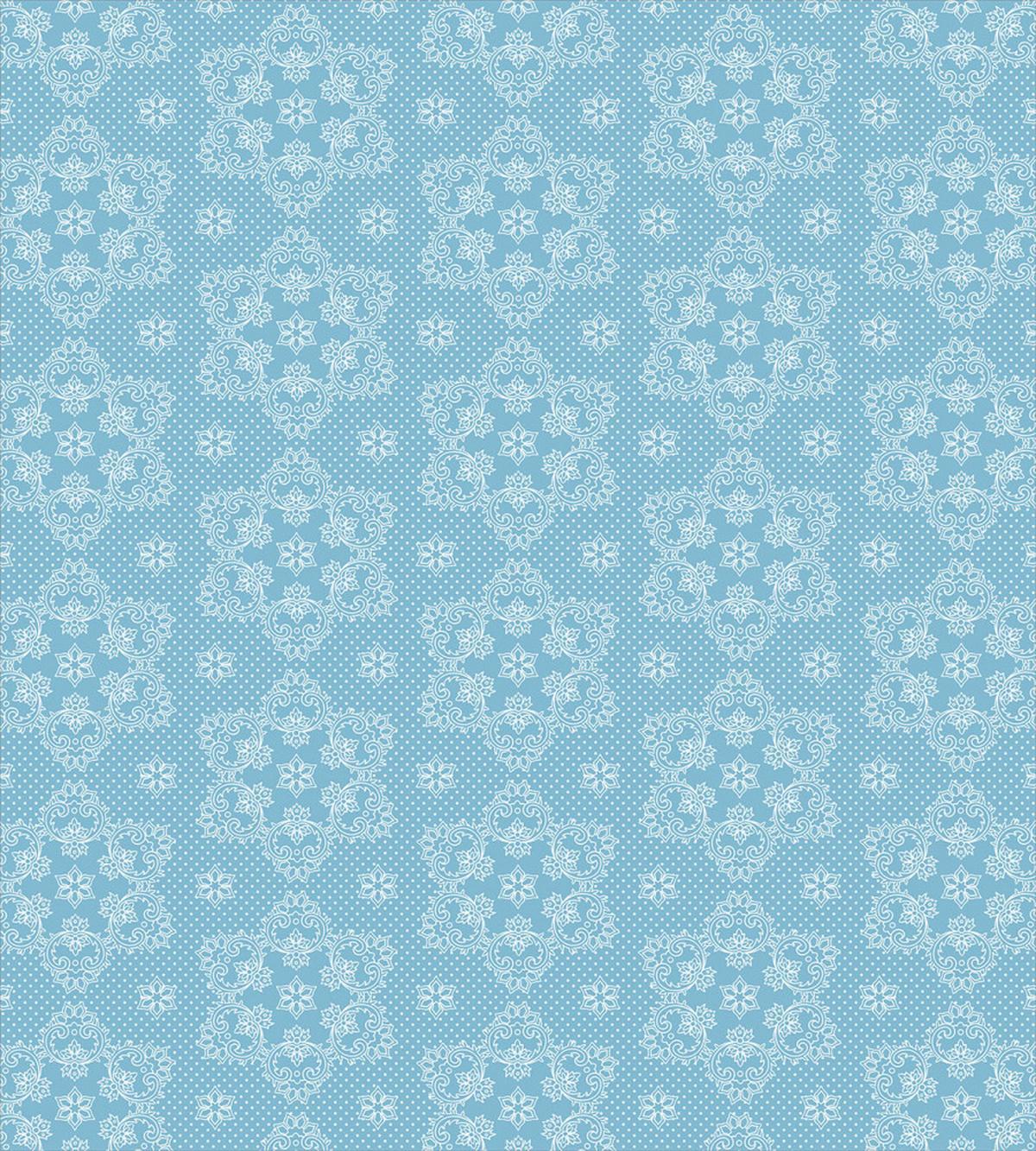 Lace Style Winter Snowflake — Pattern