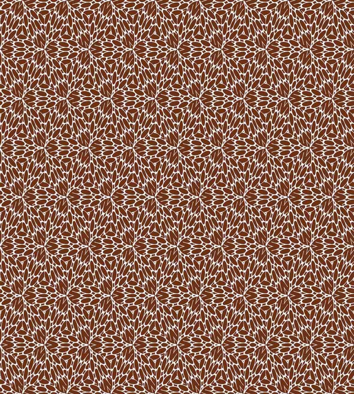 Retro Floral Petal Motif — Pattern