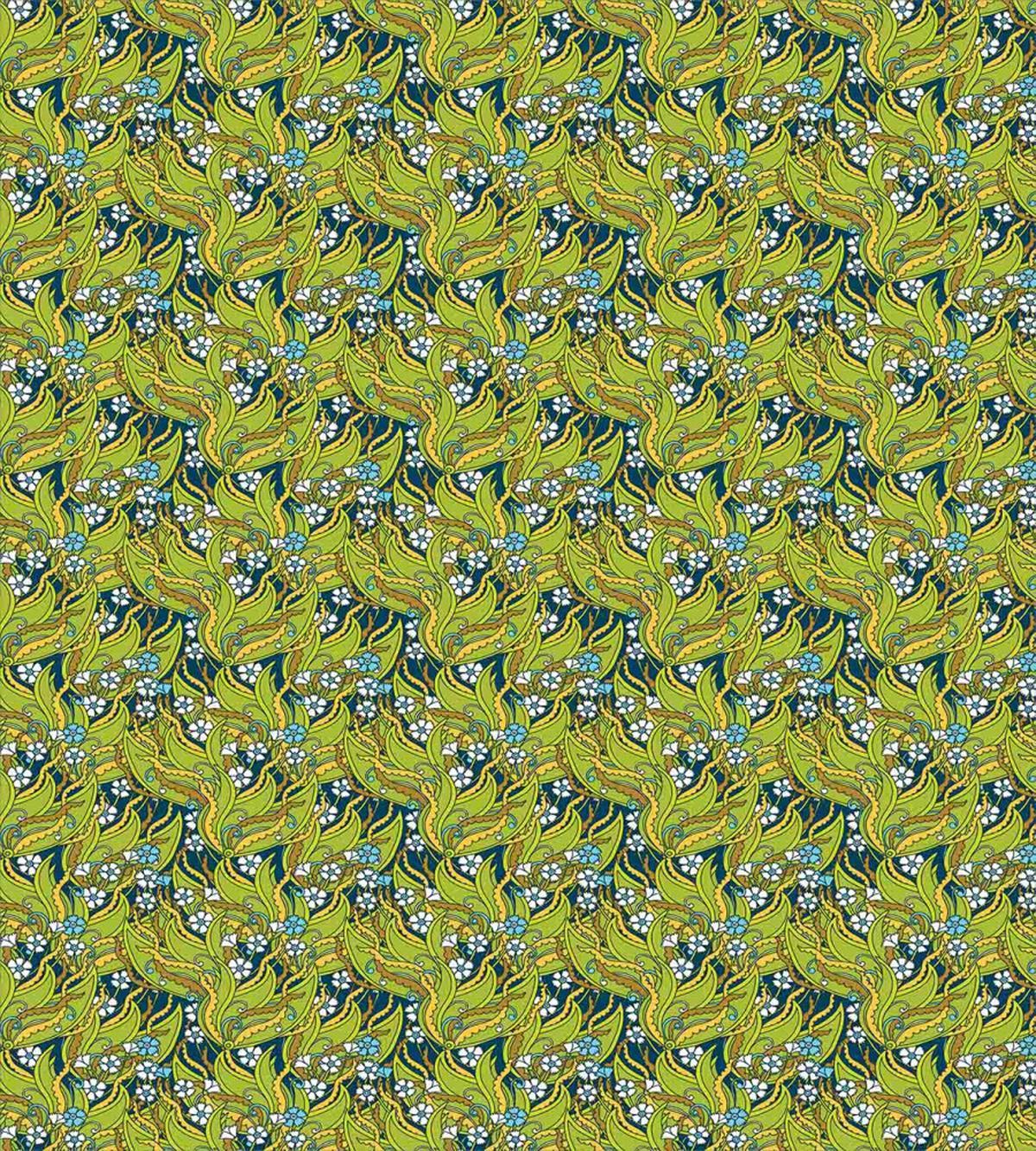 Large Leaves Jungle — Pattern