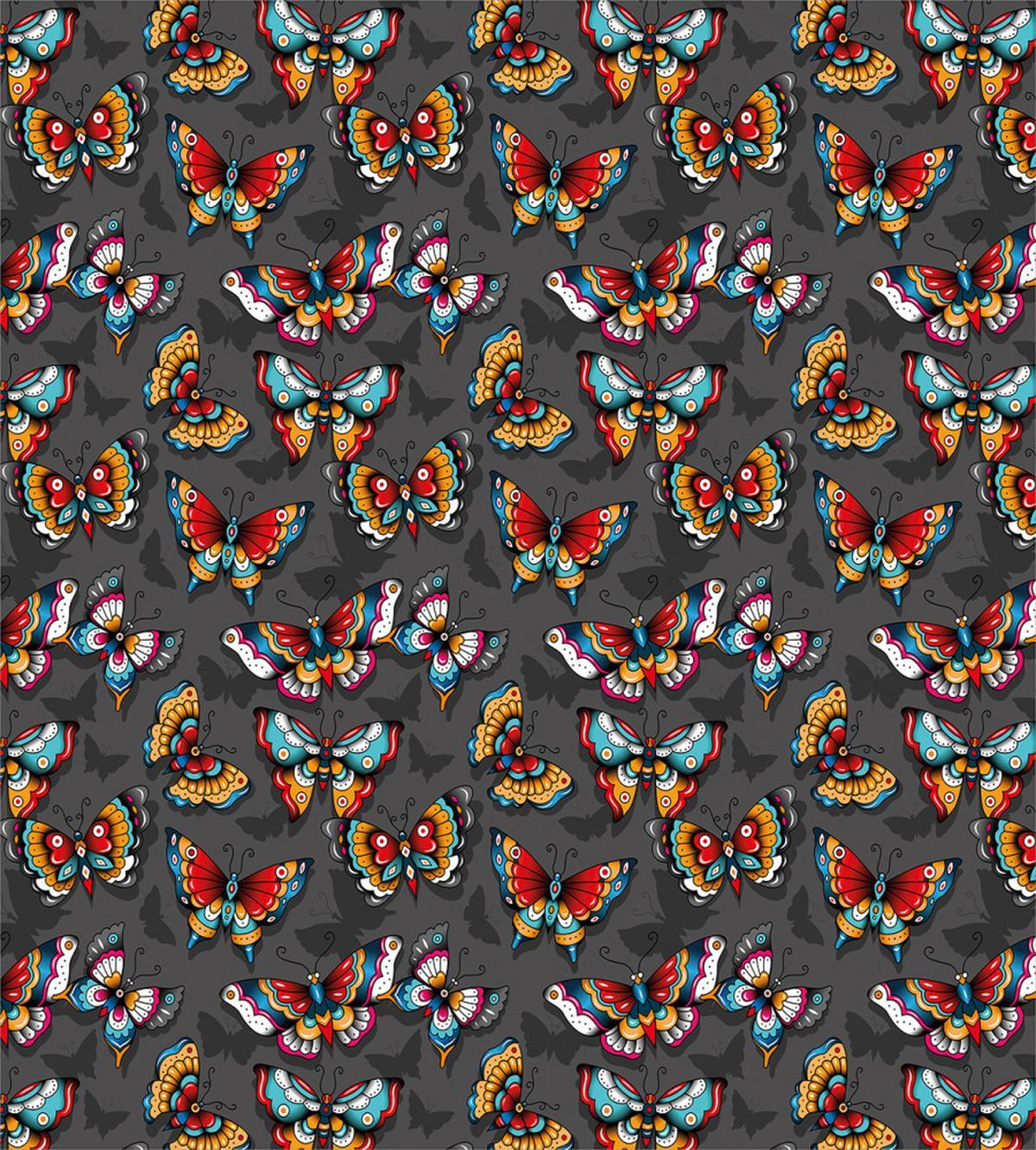 Cartoon Style Vibrant — Pattern