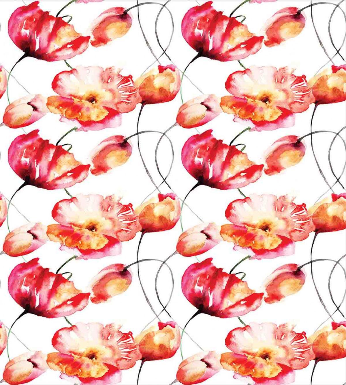 Poppy Tulip Flora — Pattern