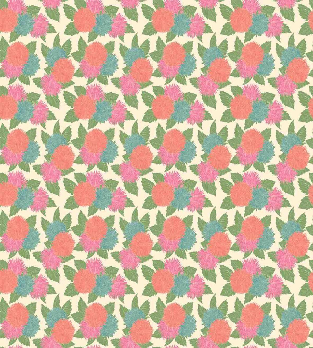 Colorful Retro Nature — Pattern