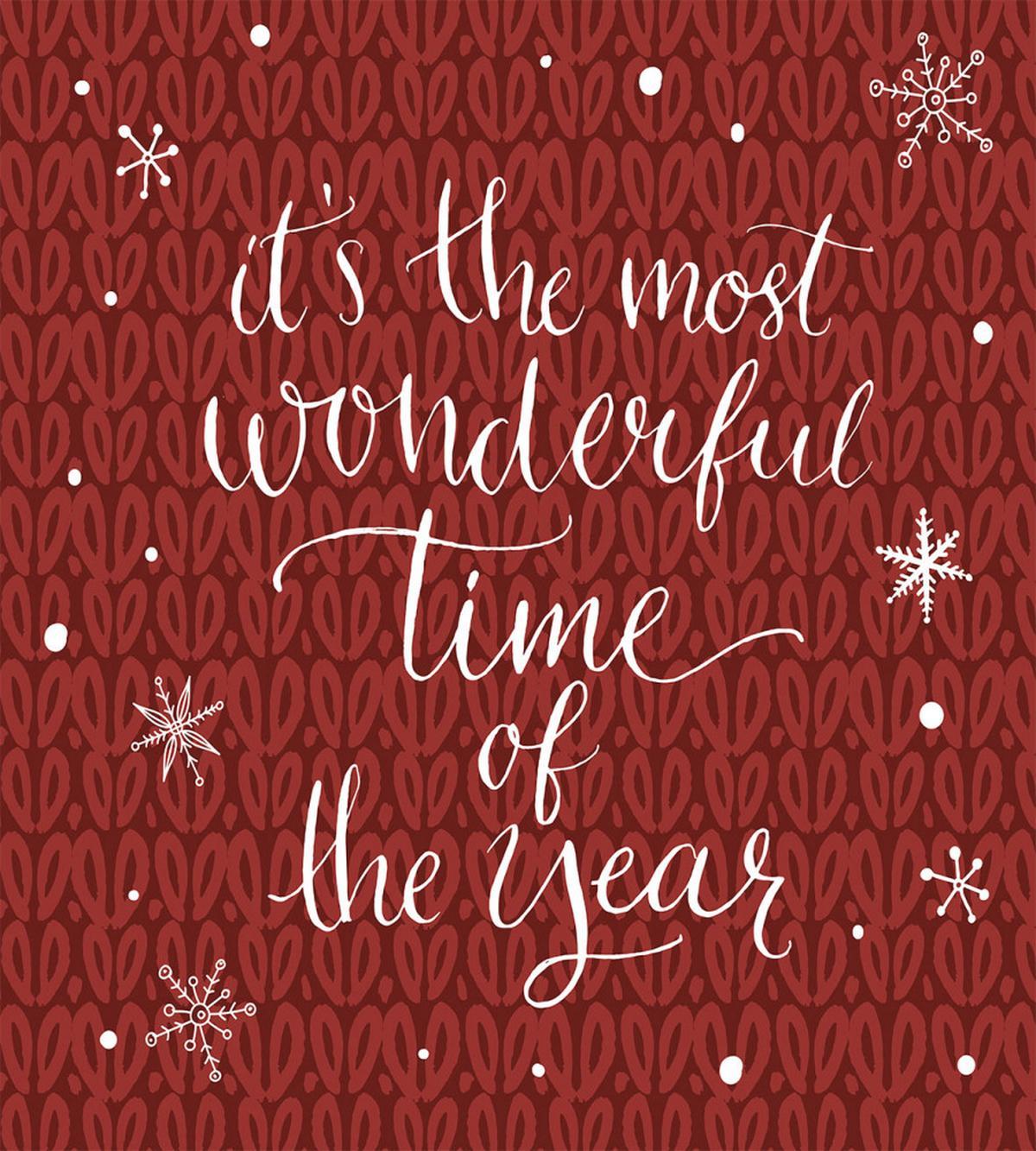 Christmas and Snowflakes — Pattern