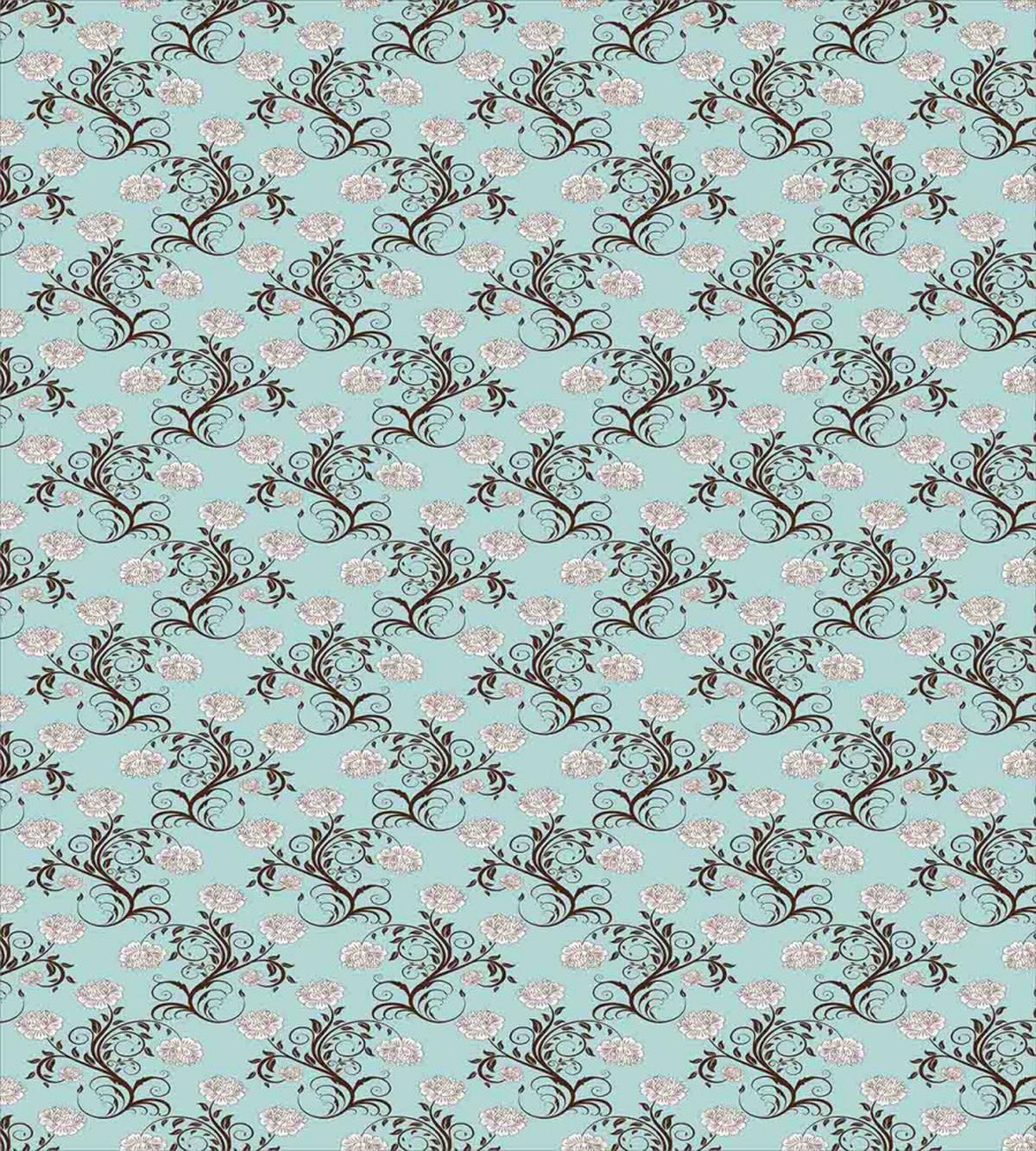 Vintage Floral Stalks — Pattern