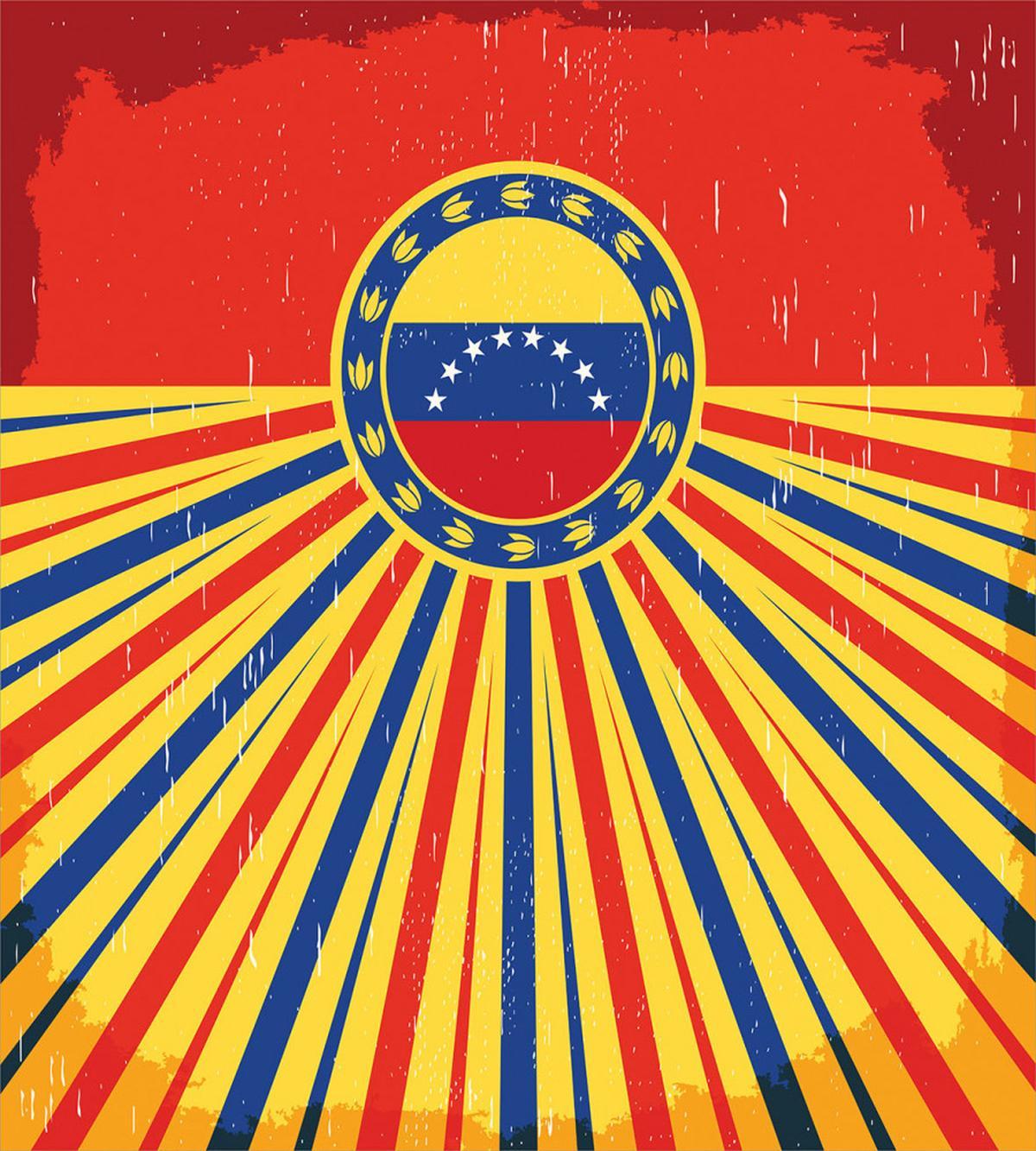 Vintage Old Poster Design — Pattern