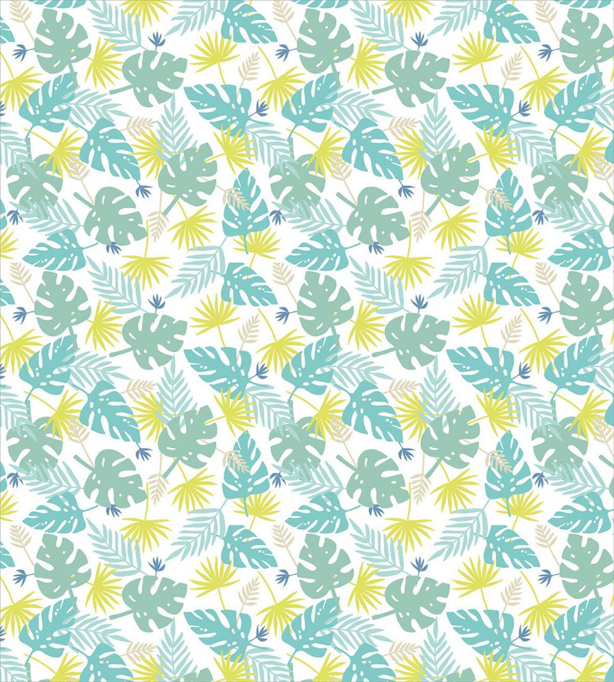 Hawaiian Jungle Leaves Art — Pattern