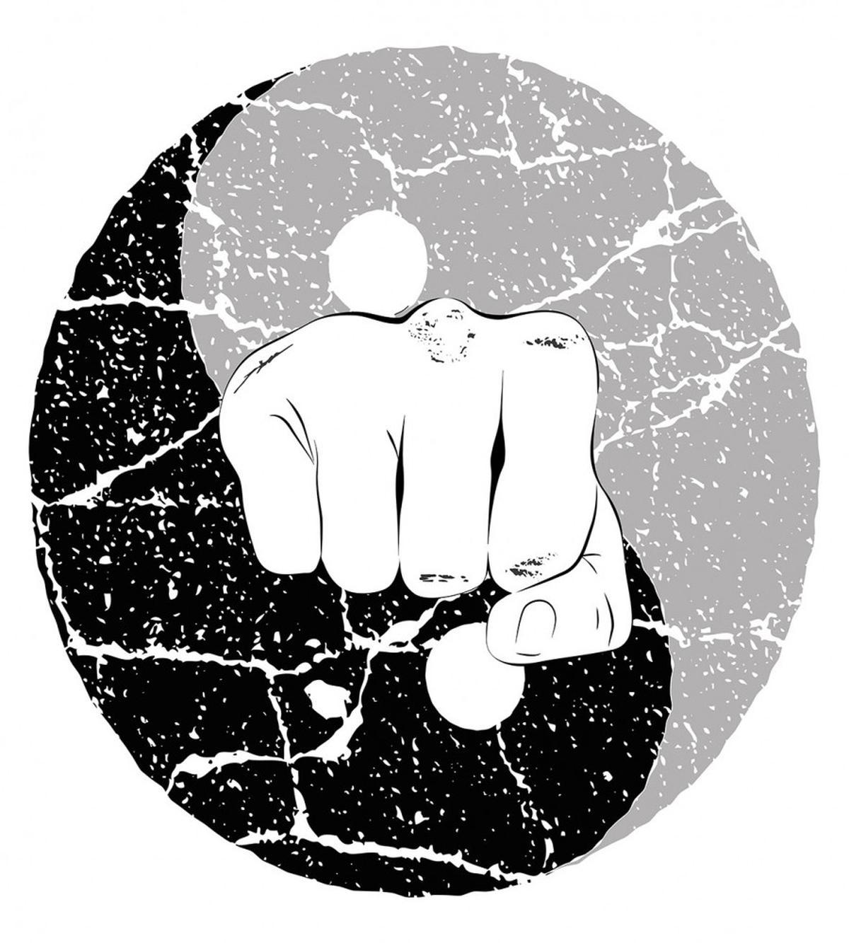 Fist in Yin Yang — Pattern