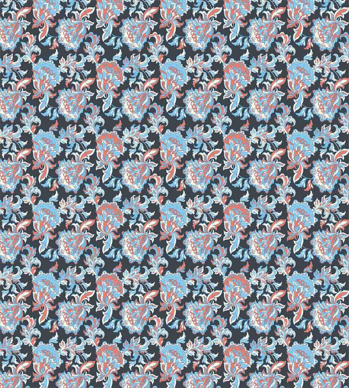 Retro Folk Blossoms — Pattern