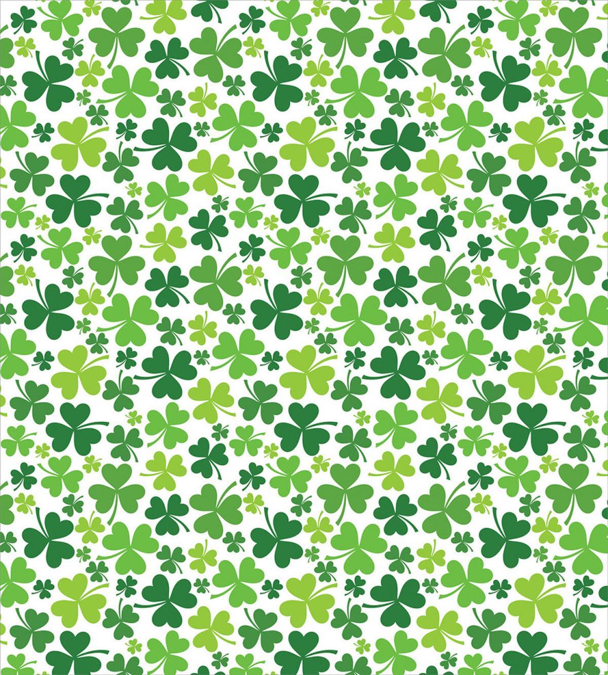 Irregular Shamrocks Pattern — Pattern