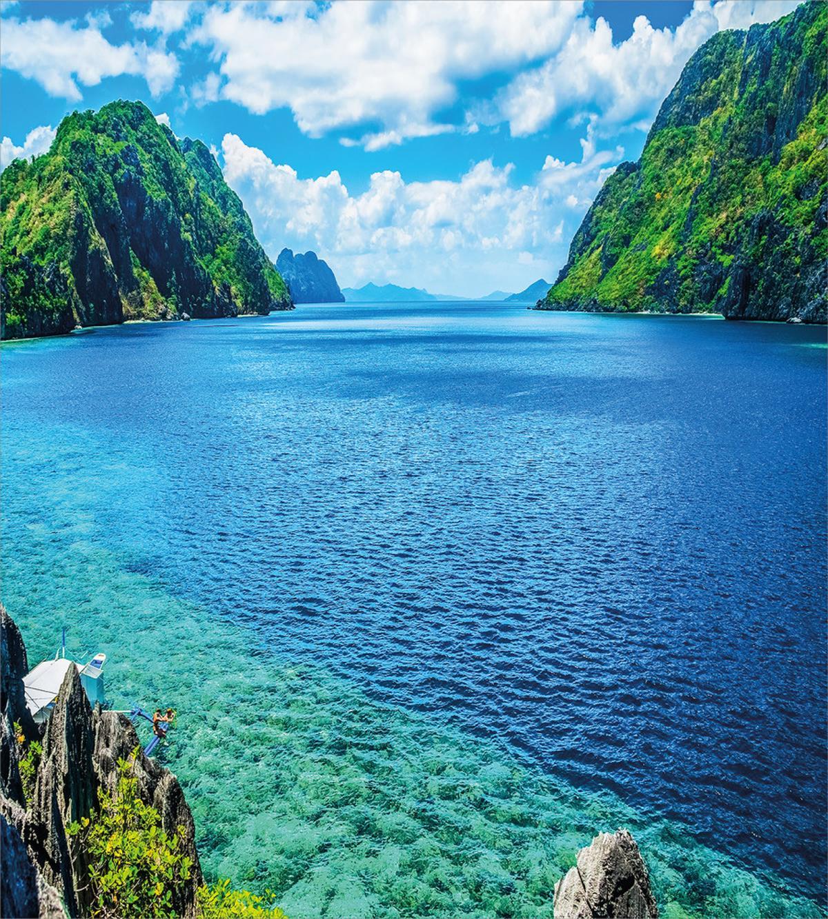 Scenic View of Palawan — Pattern