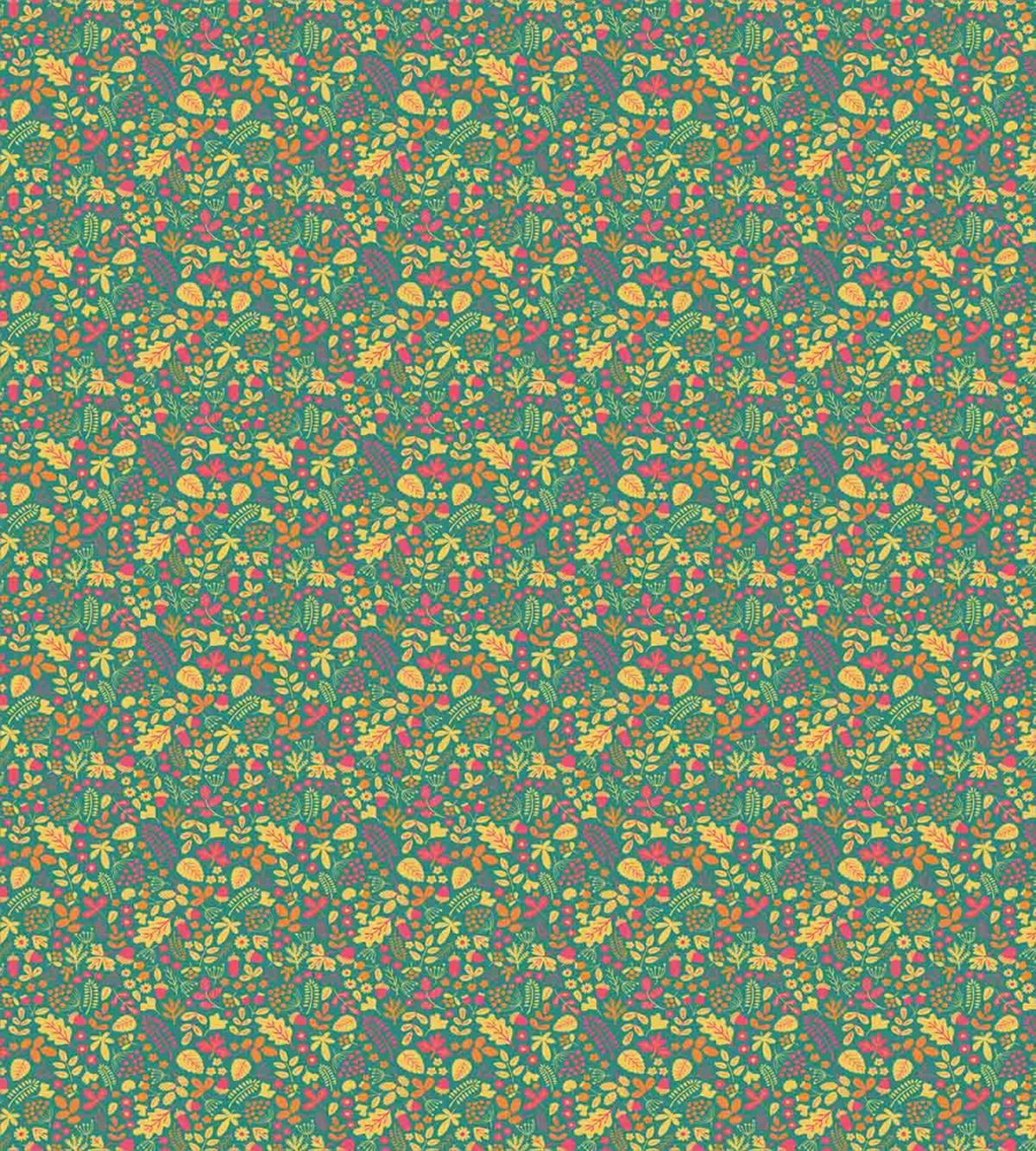 Vintage Foliage Elements — Pattern