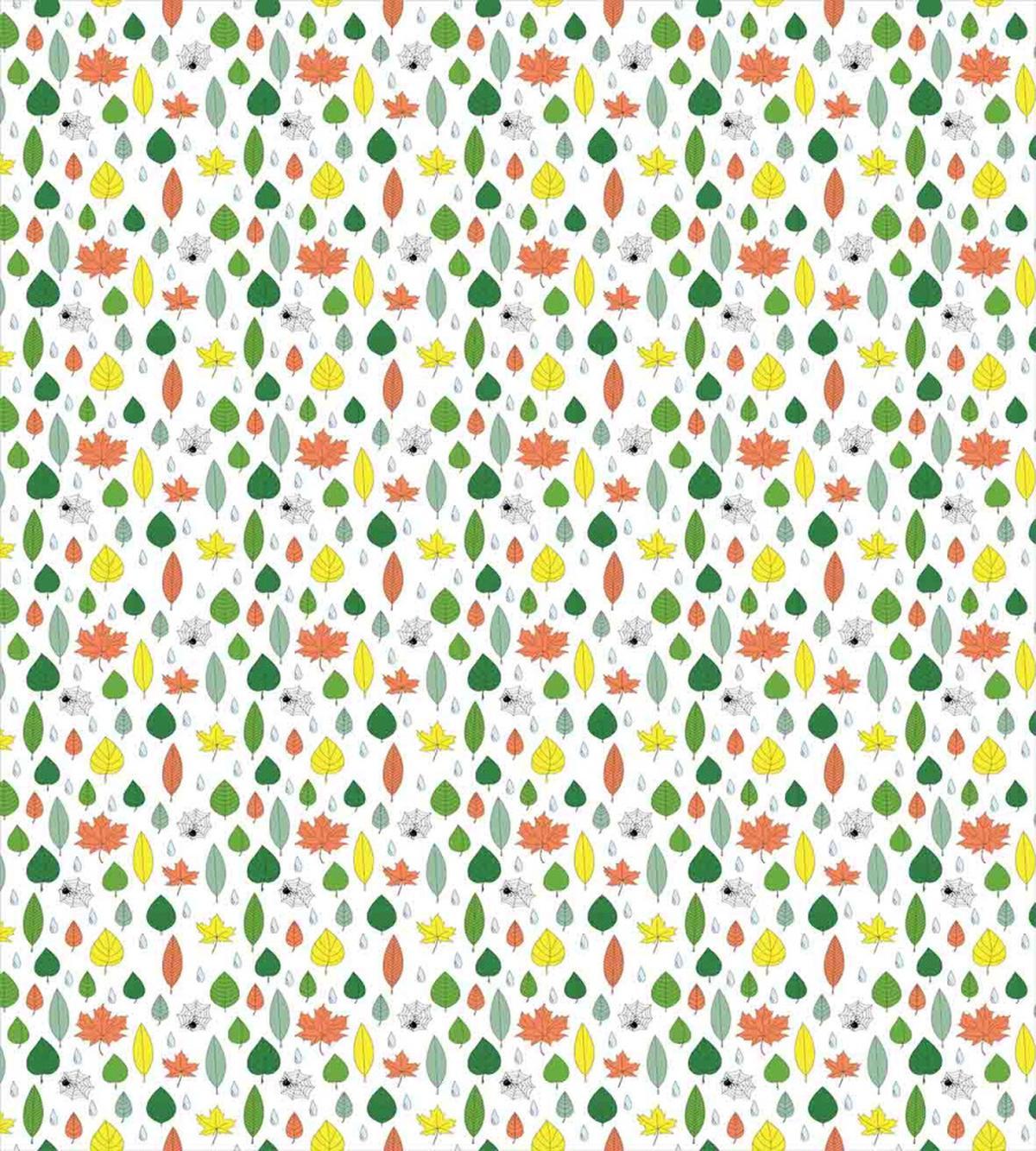 Foliage Spiders Rain — Pattern