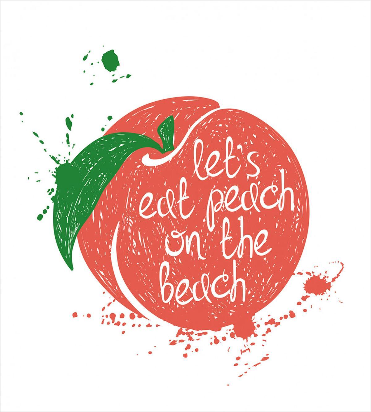 Soft Fruit Quirky Words — Pattern