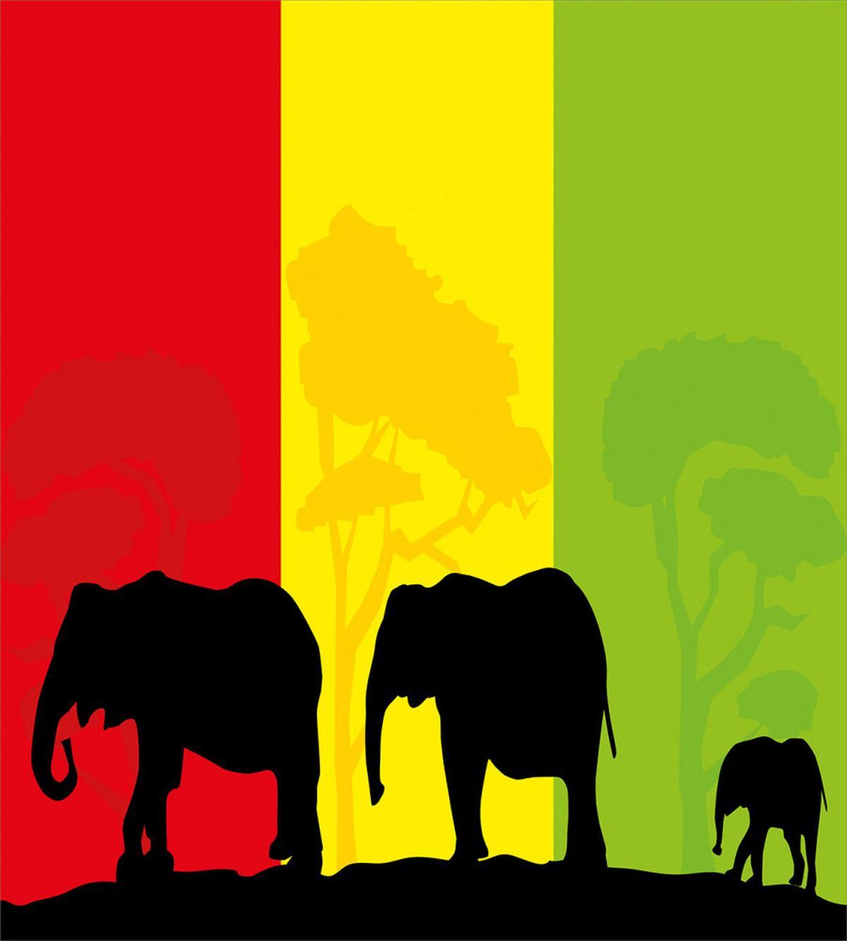 Fauna Elephant — Pattern