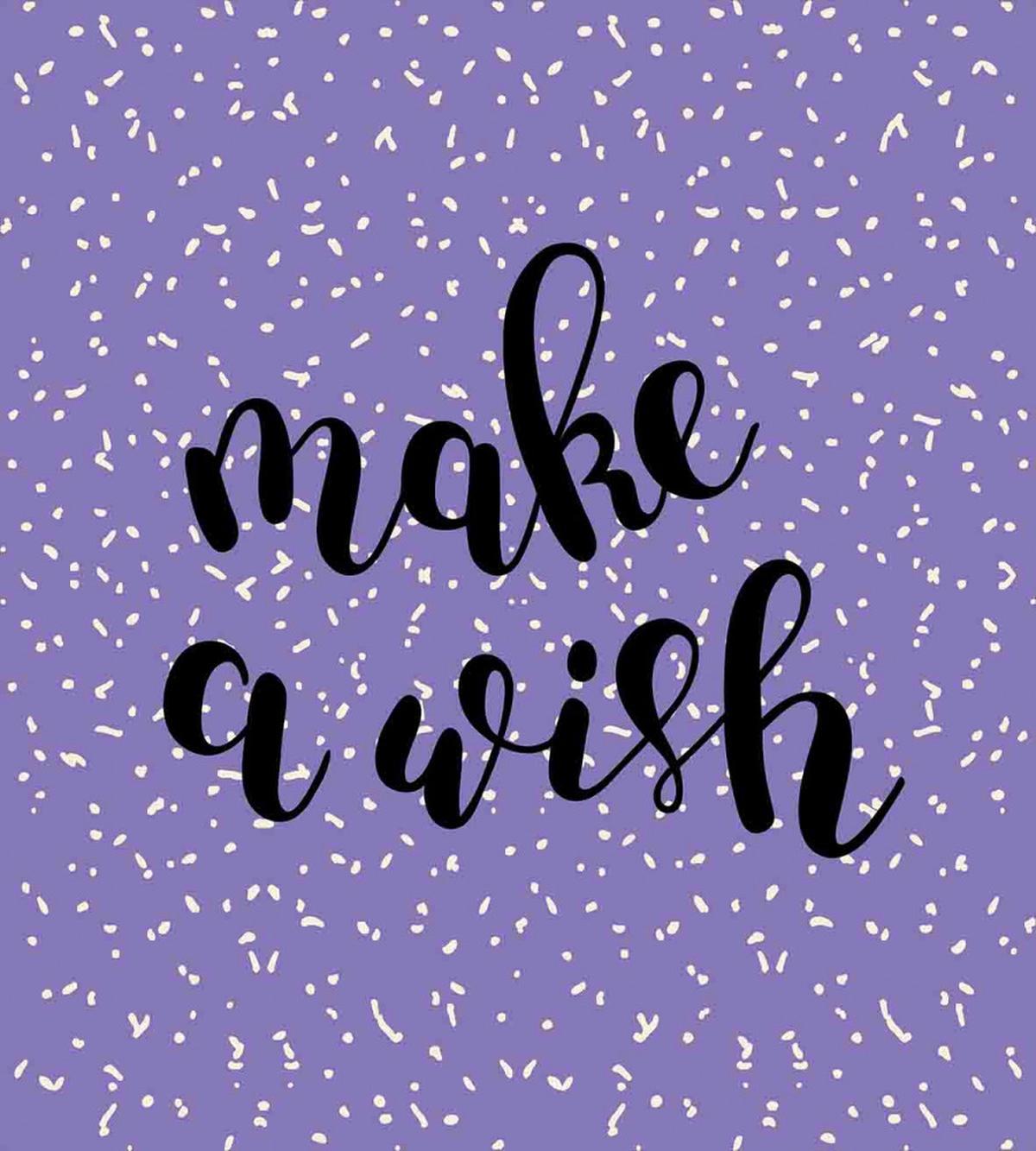 Uplifting Wish Slogan — Pattern