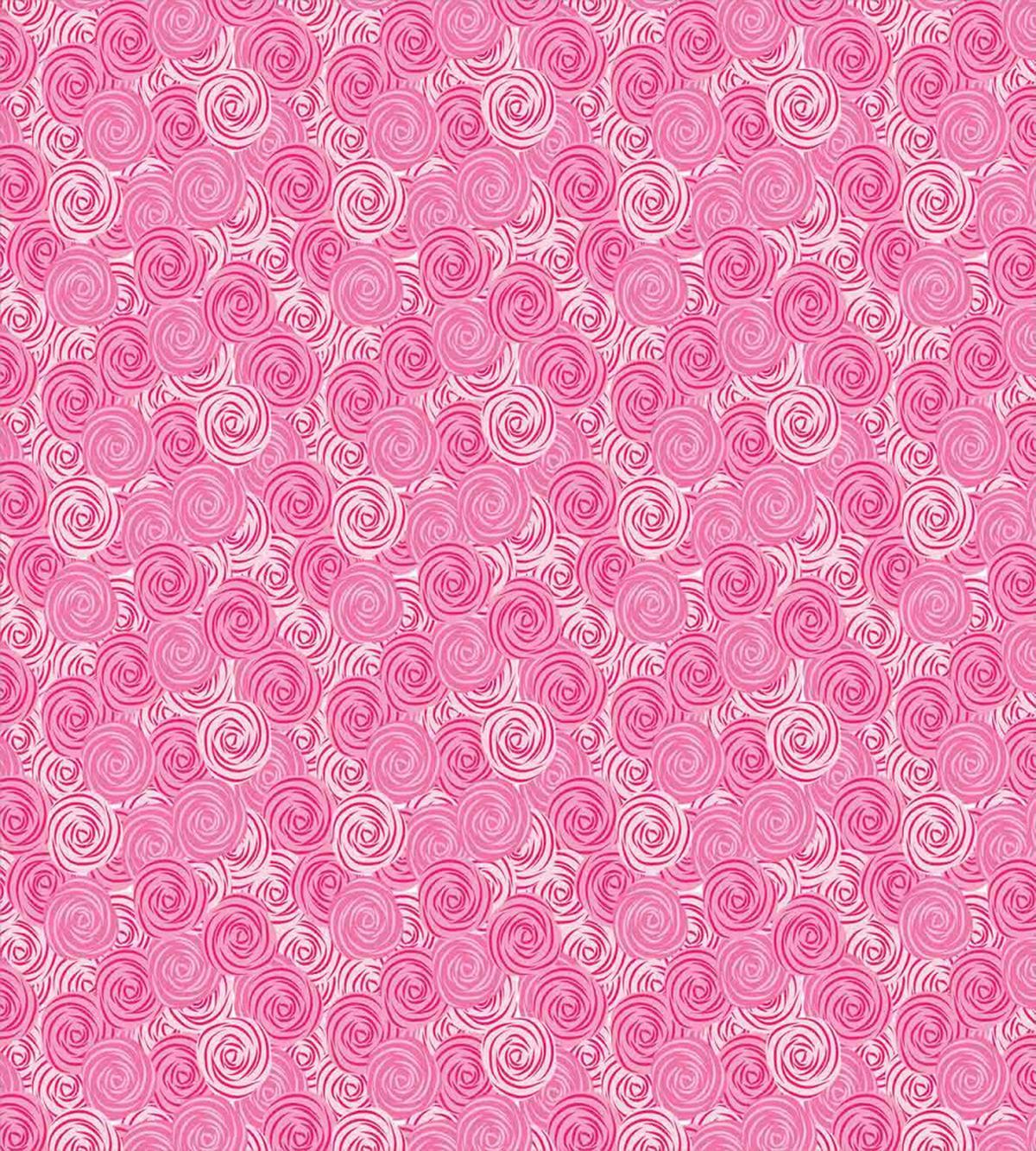 Abstract Round Flowers — Pattern