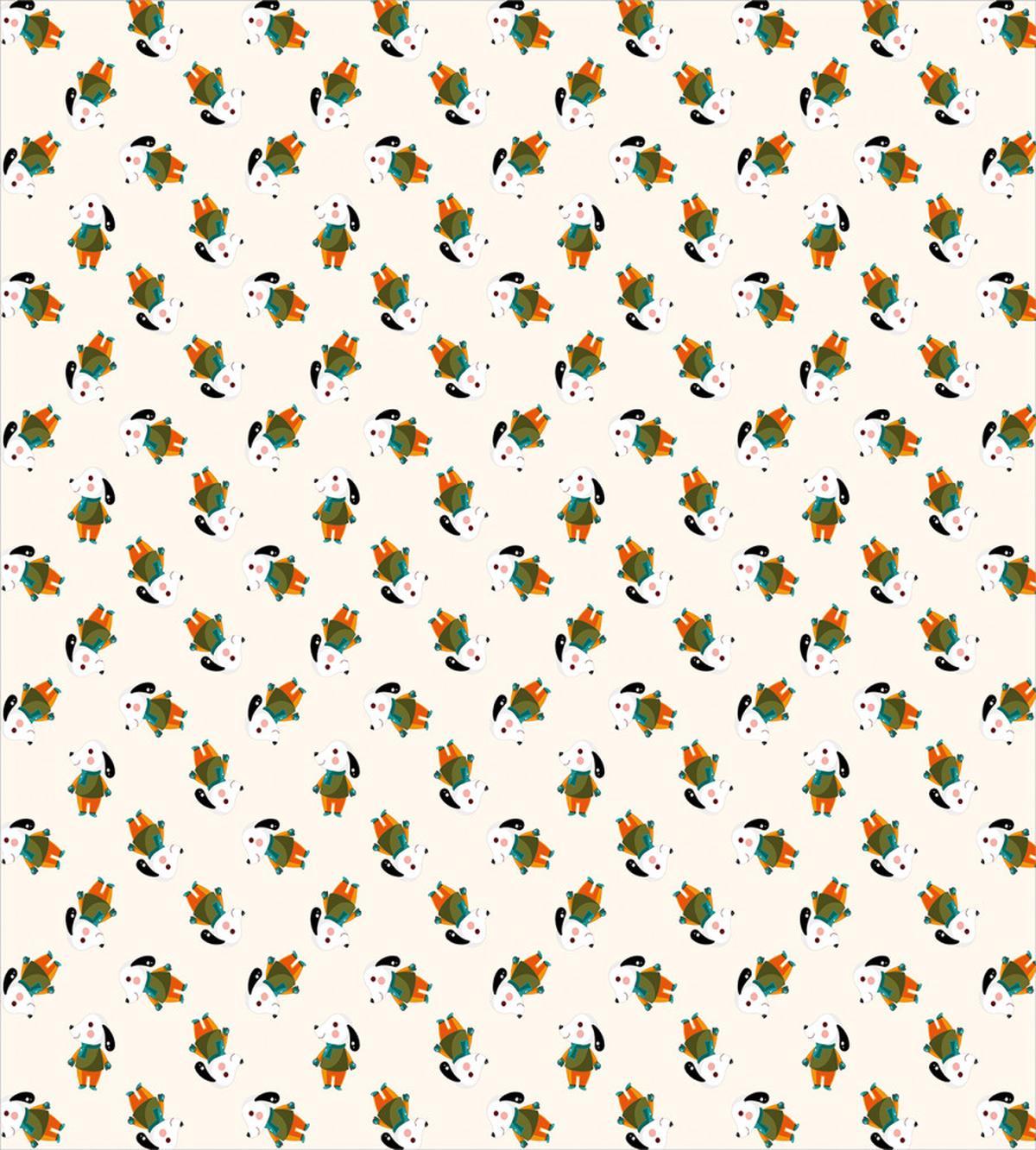 Cartoon Beagle Puppy — Pattern