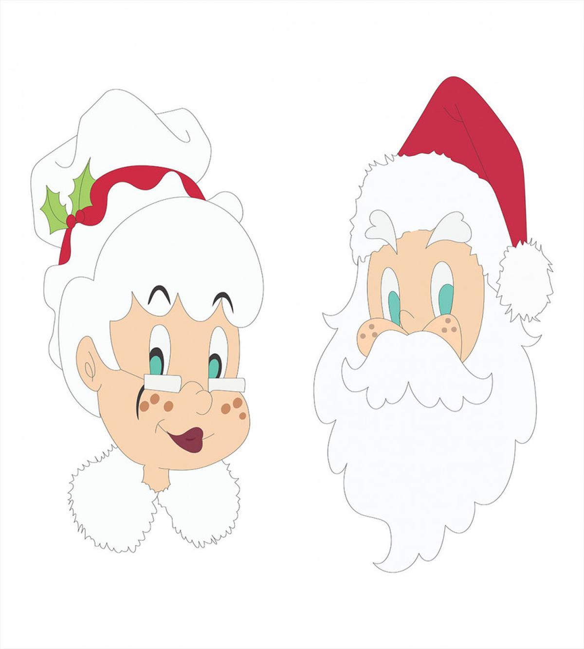 North Pole Santa Claus — Pattern