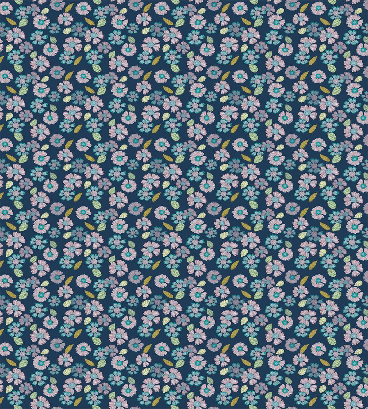 Top View Botanical Elements — Pattern