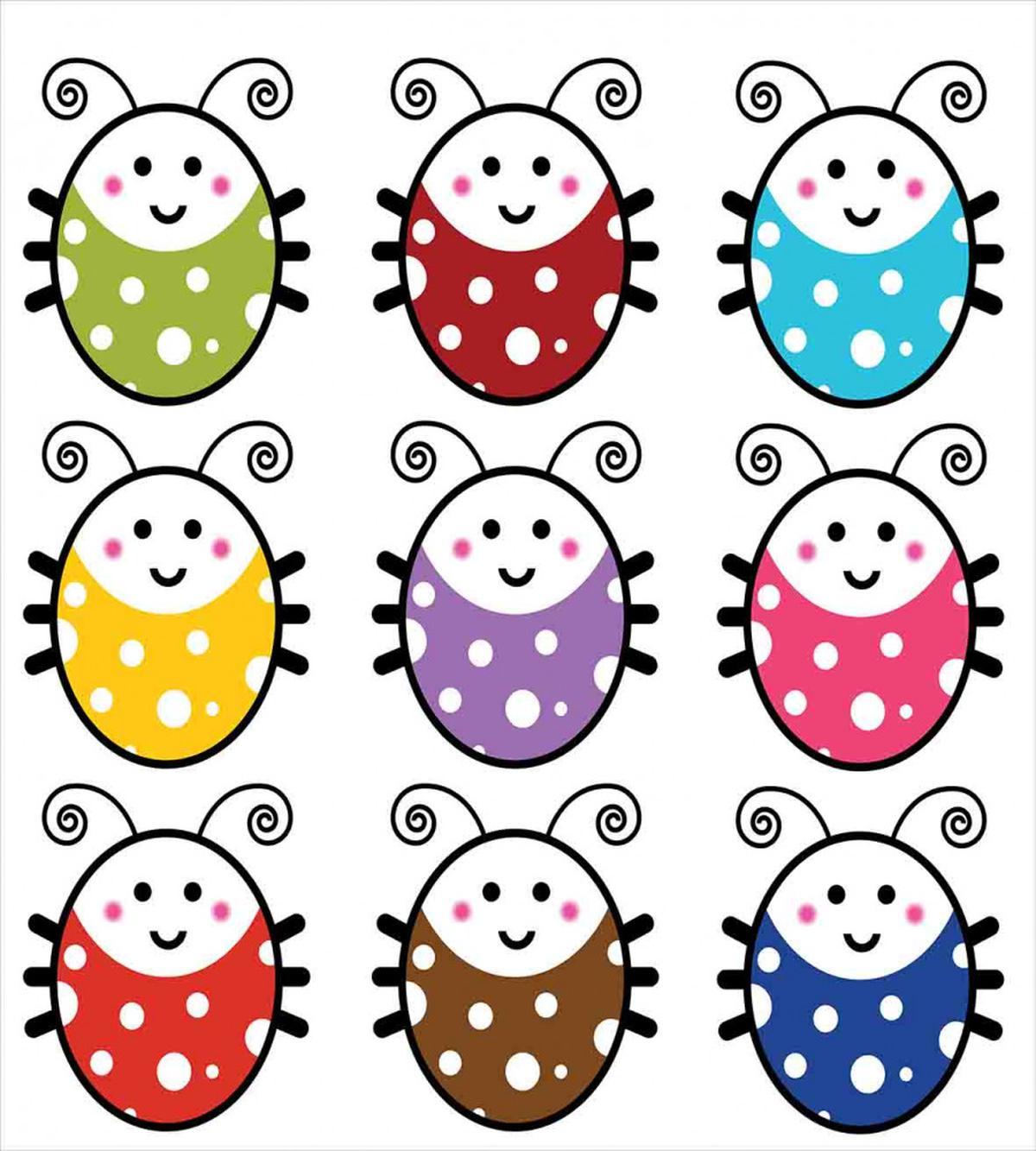 Smiling Ladybugs Set — Pattern