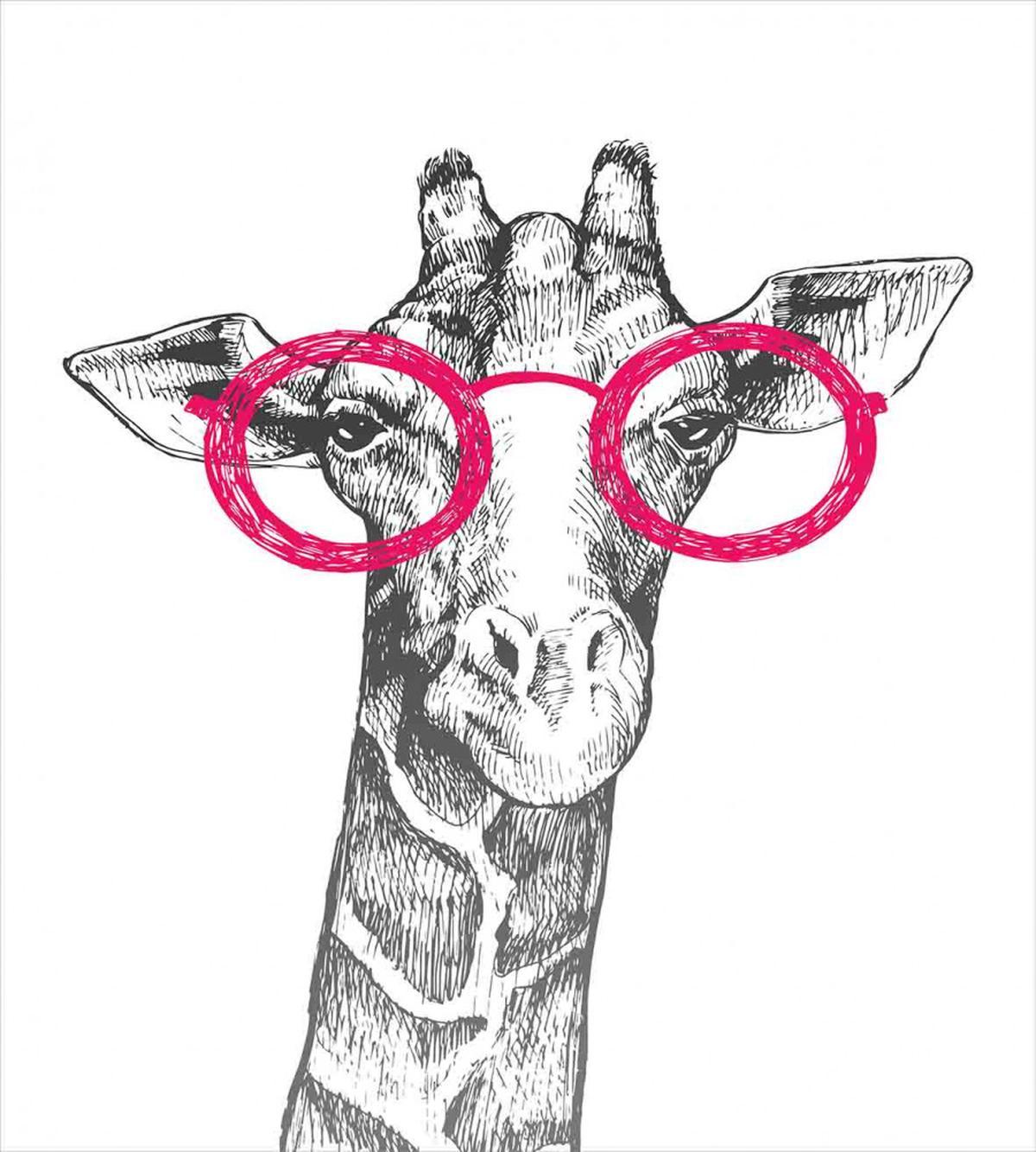 Hipster Animal Glasses — Pattern