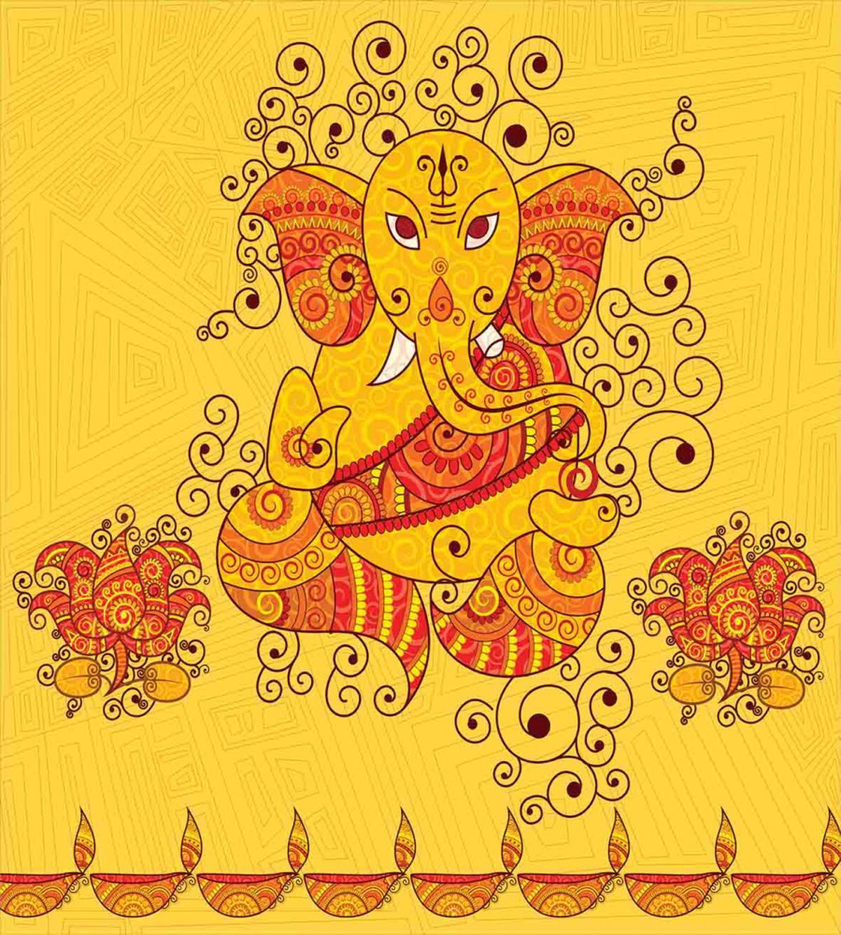 Bohemian Thai Elephant — Pattern
