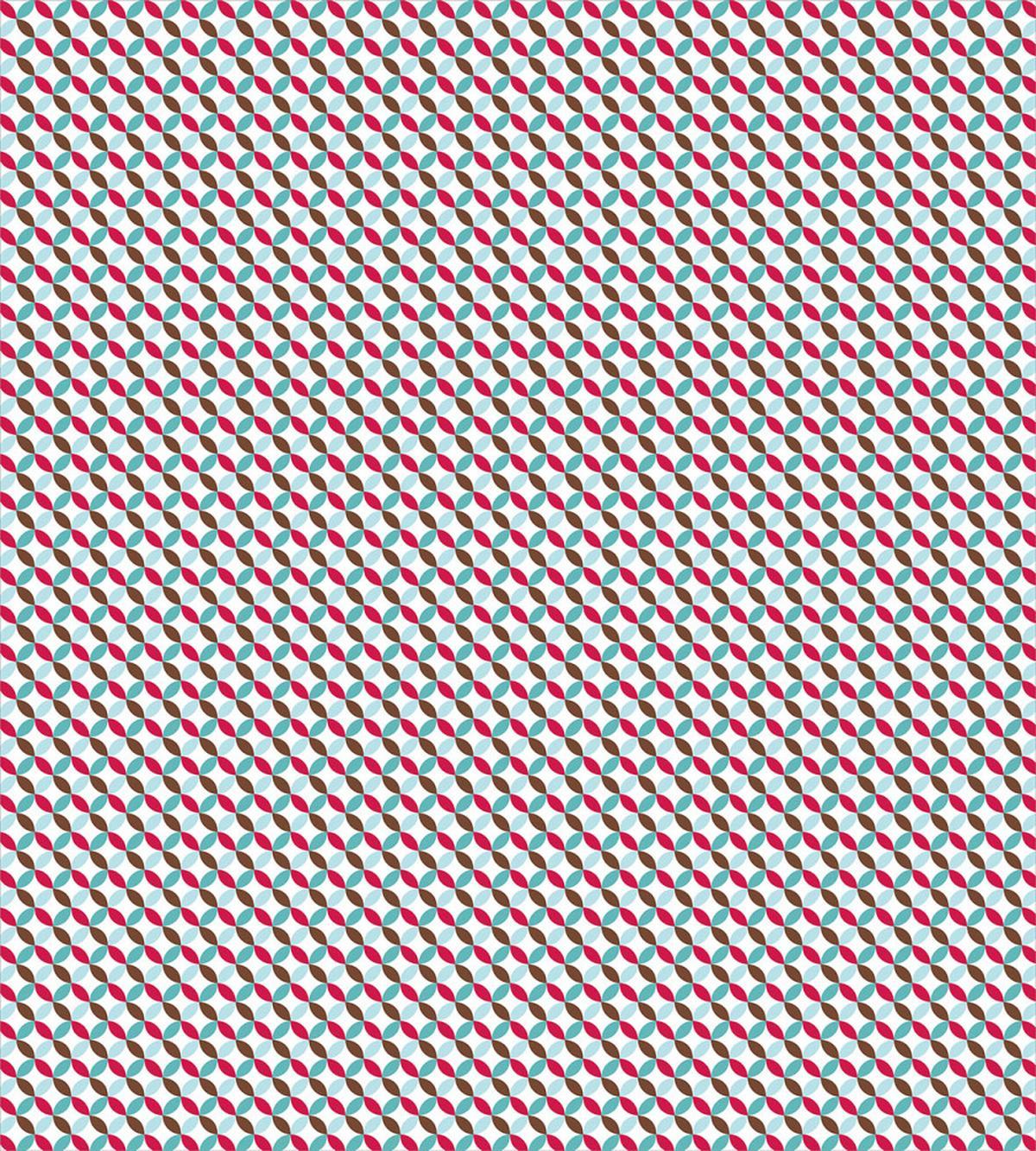 Diagonal Flower Petals — Pattern