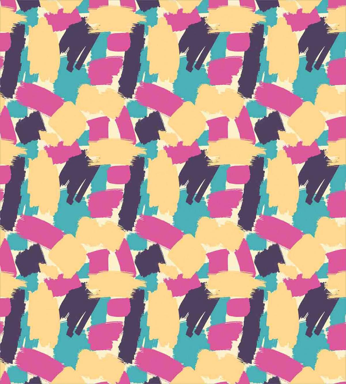 Bold Grunge Brushstrokes — Pattern
