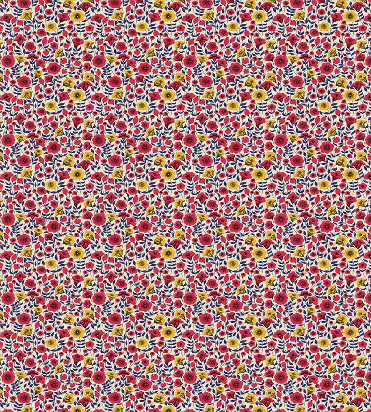 Blooming Botany Flowers — Pattern