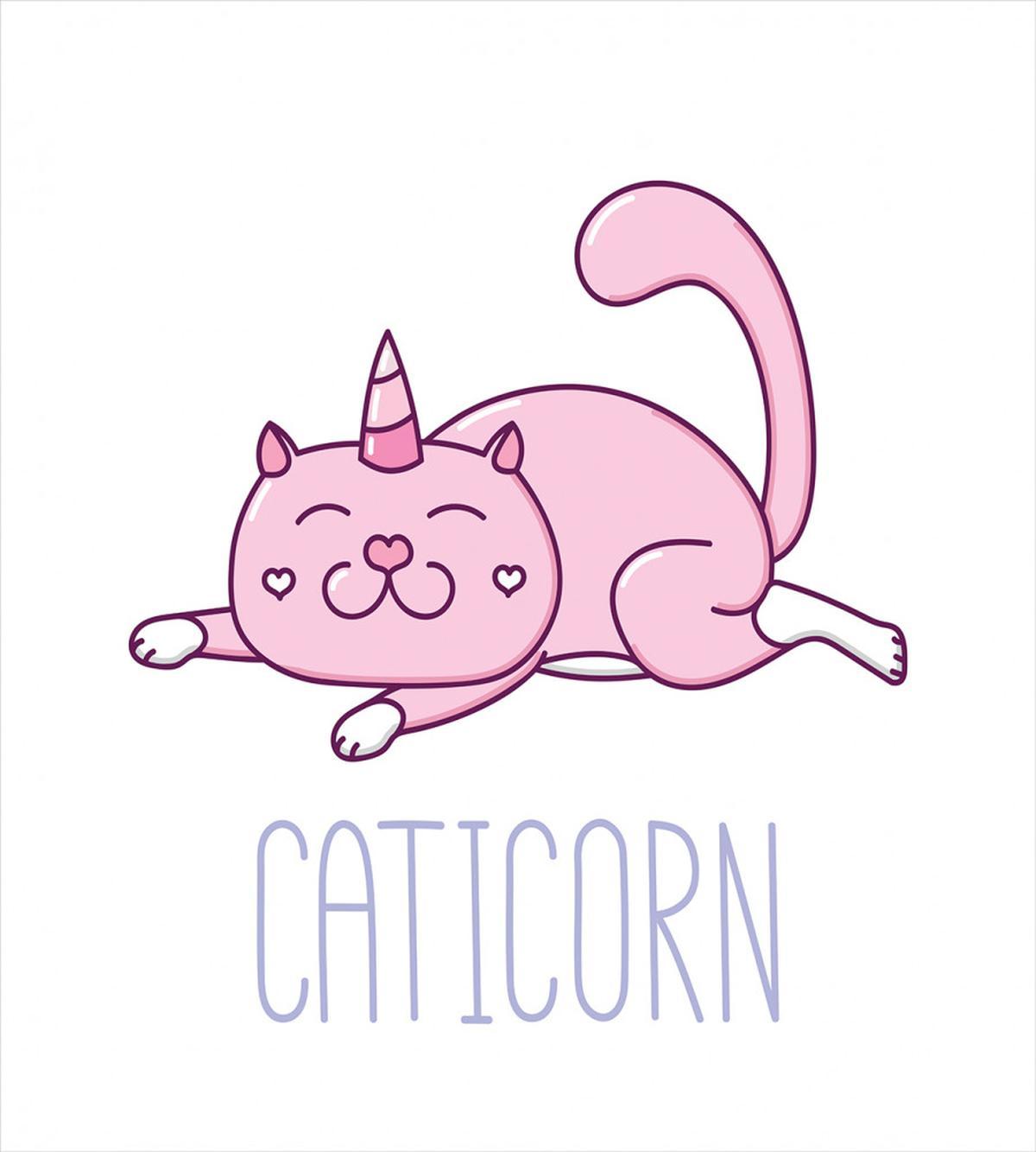 Pink Funny Mascot — Pattern