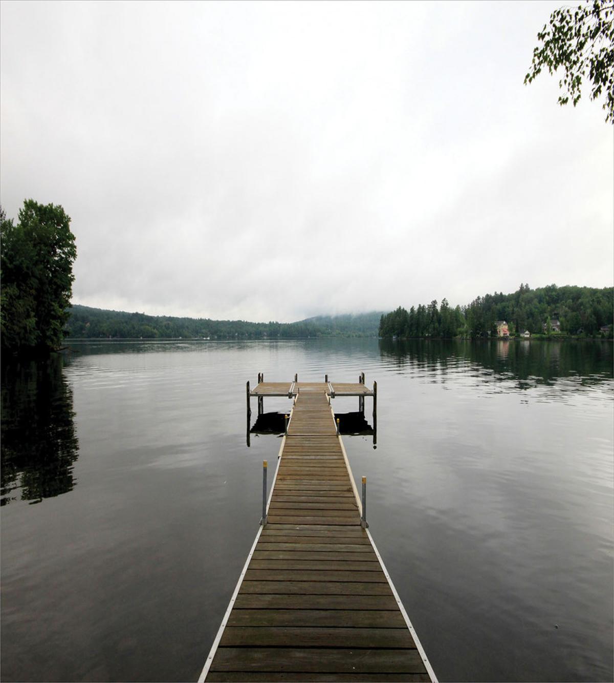 Calm Water Overcast Weather — Pattern