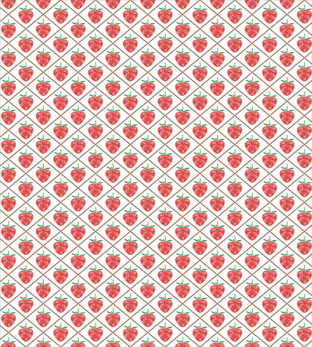 Strawberry Rhombus Dots — Pattern