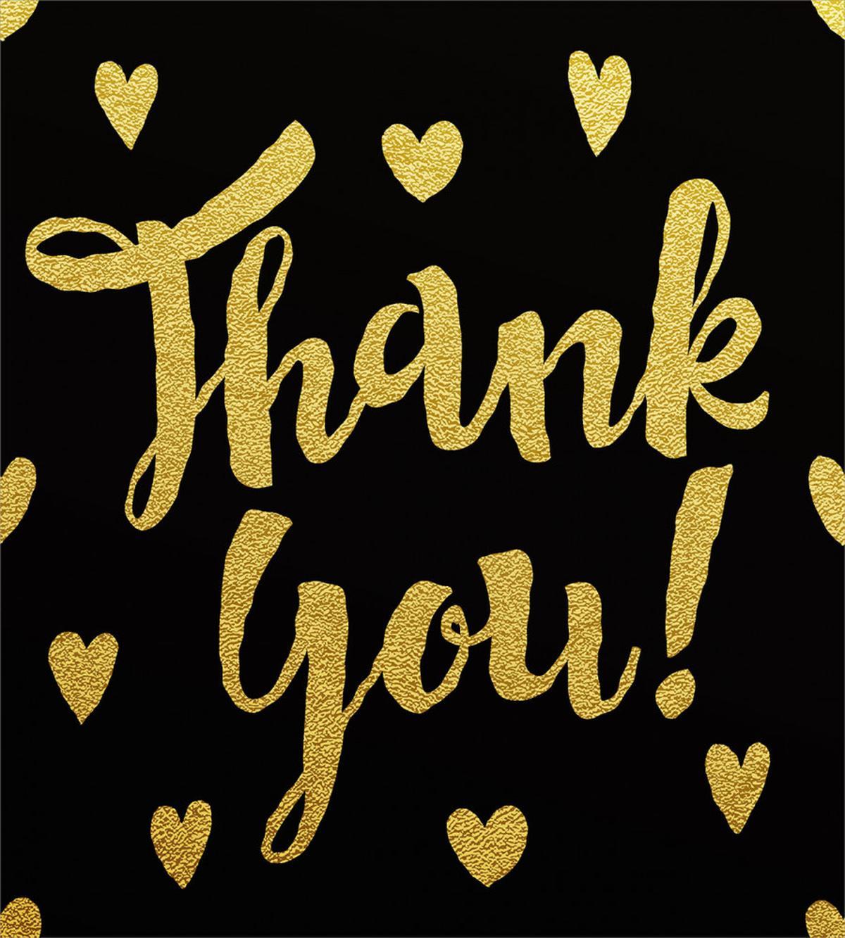 Cursive Hearts on Dark — Pattern