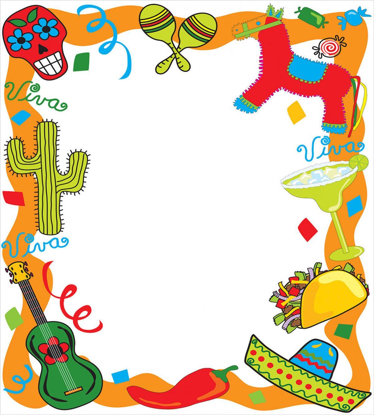 Cartoon Party Items — Pattern