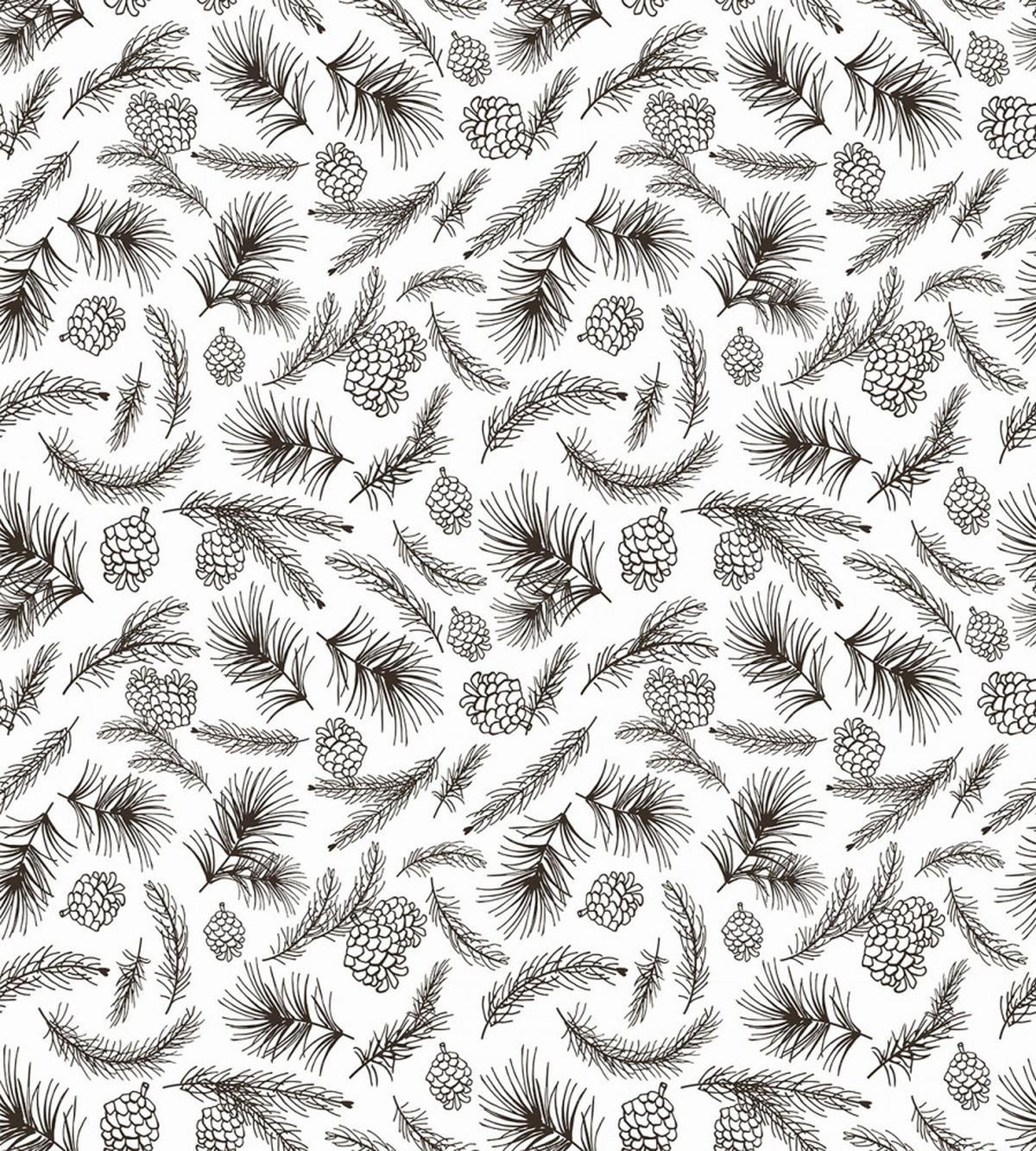 Botanical Branches Nature — Pattern