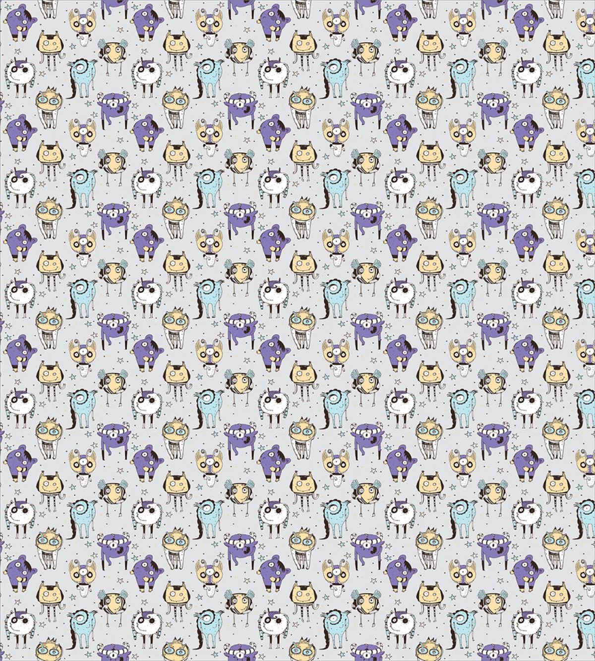 Hand Drawn Monster — Pattern
