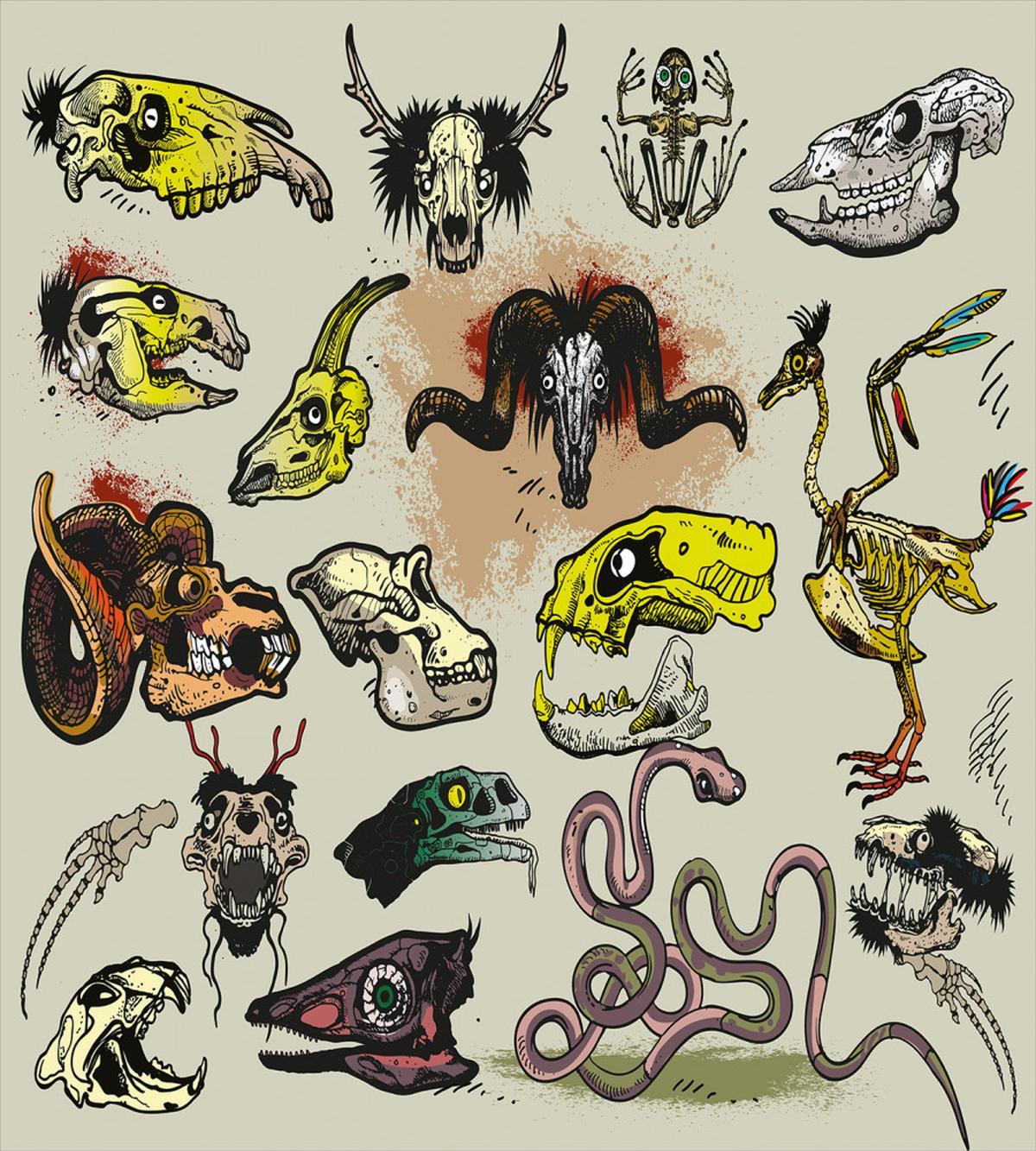 Skeleton Gothic — Pattern