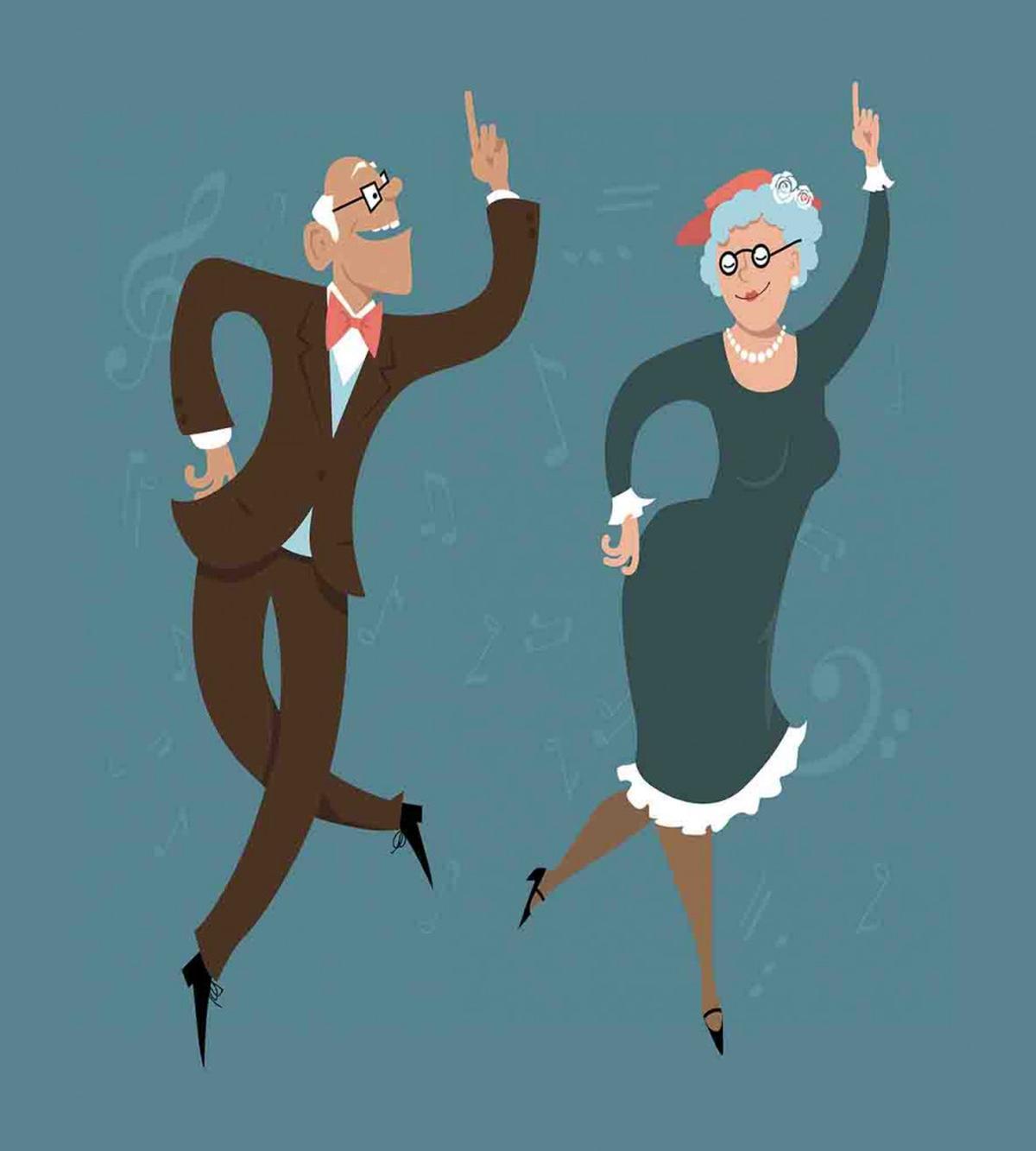 Elderly Swing Dance — Pattern