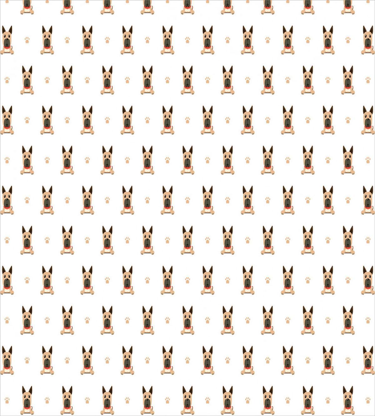 Character Dog and Paws — Pattern